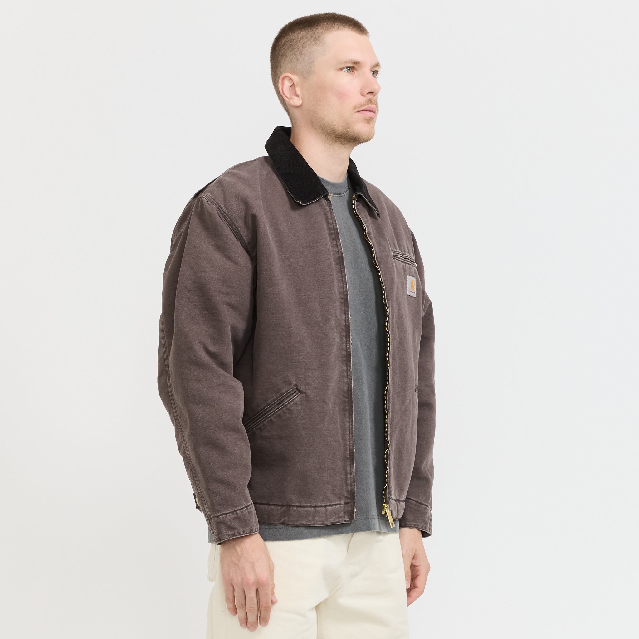 OG Detroit Jacket Tobacco/Black Stone Canvas