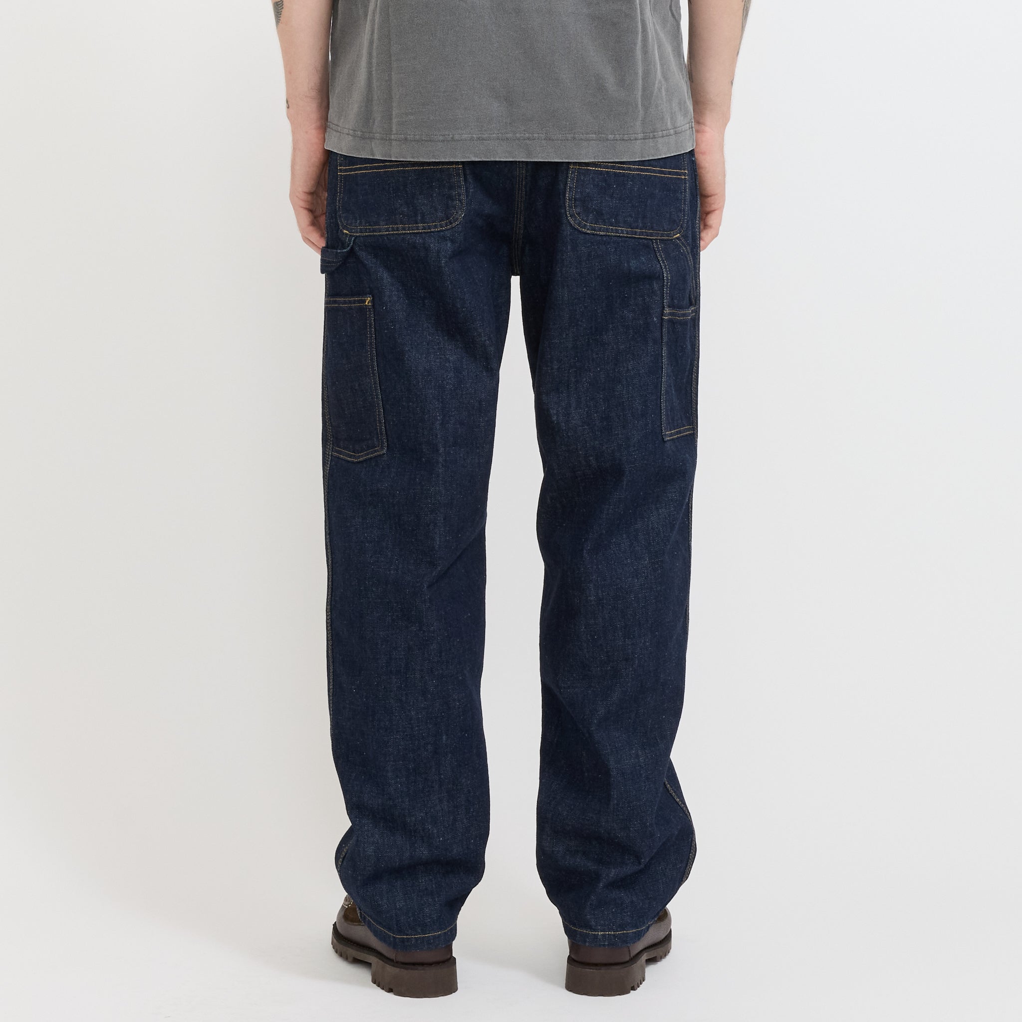 OG Single Knee Pant Blue Rinsed | Maplestore