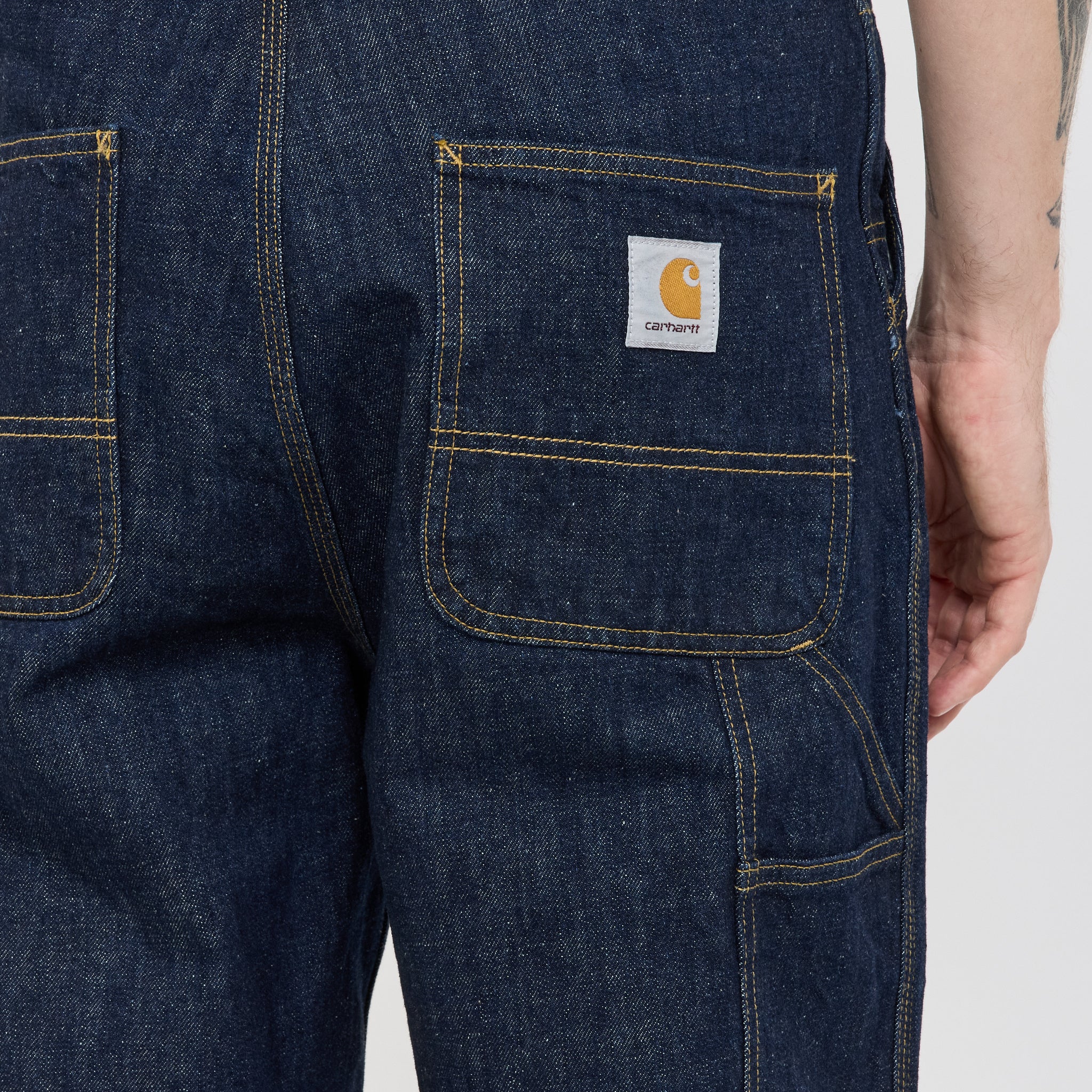 OG Single Knee Pant Blue Rinsed