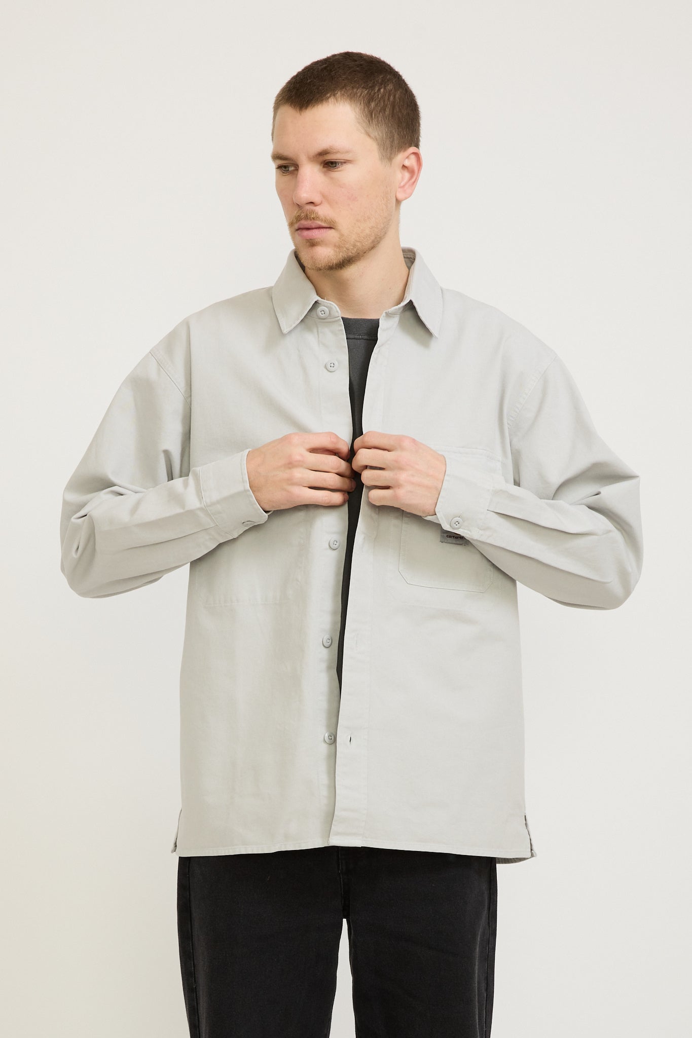 Carhartt WIP | Reno Shirt Jacket Sonic Silver | Maplestore