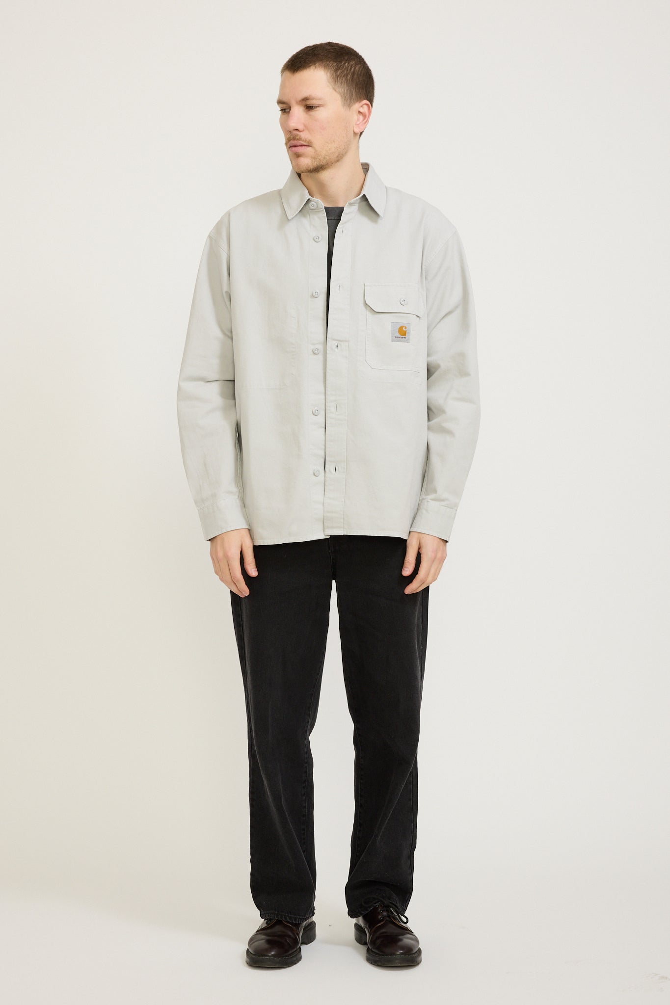 Carhartt WIP | Reno Shirt Jacket Sonic Silver | Maplestore