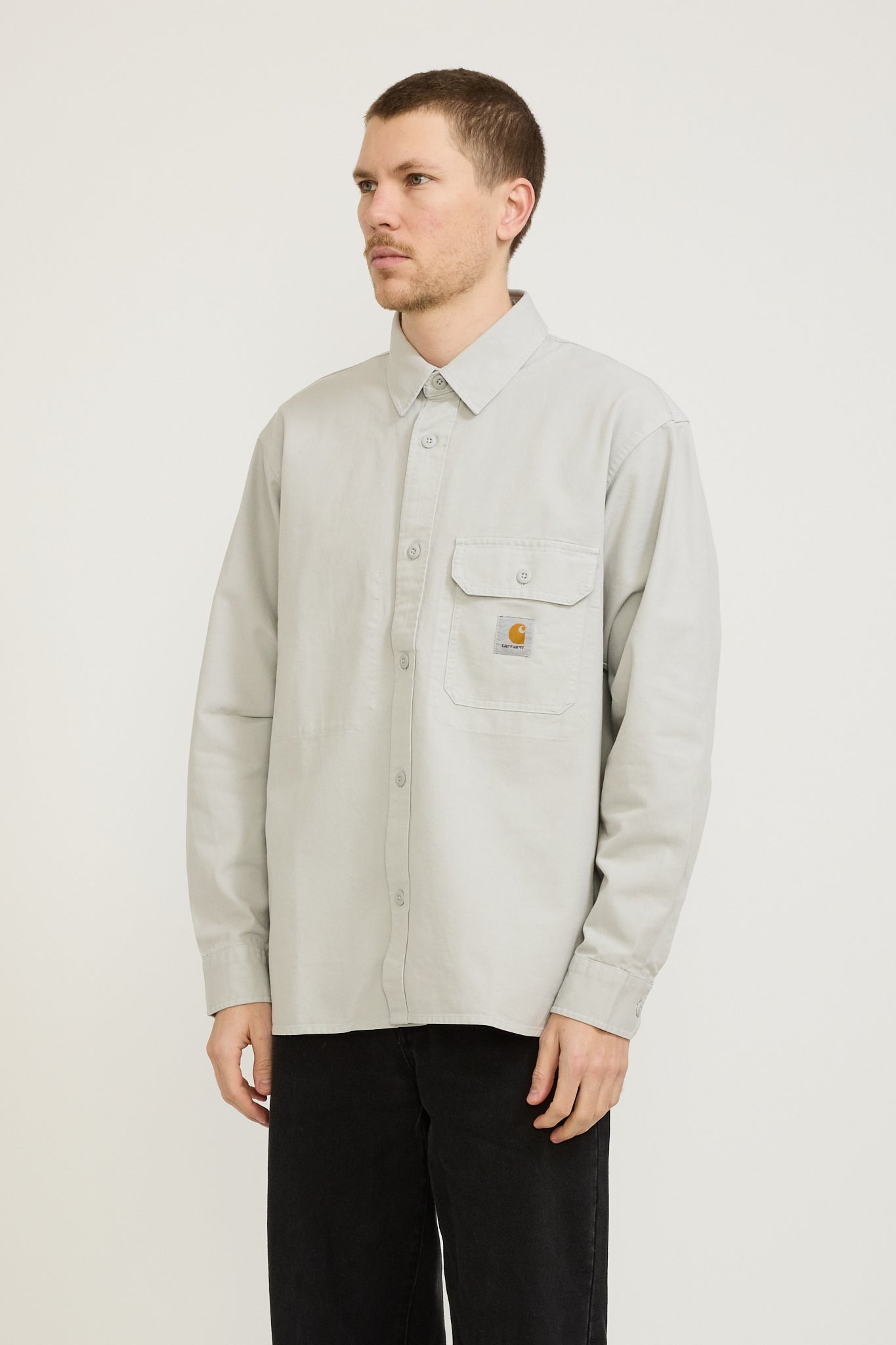 Carhartt WIP | Reno Shirt Jacket Sonic Silver | Maplestore