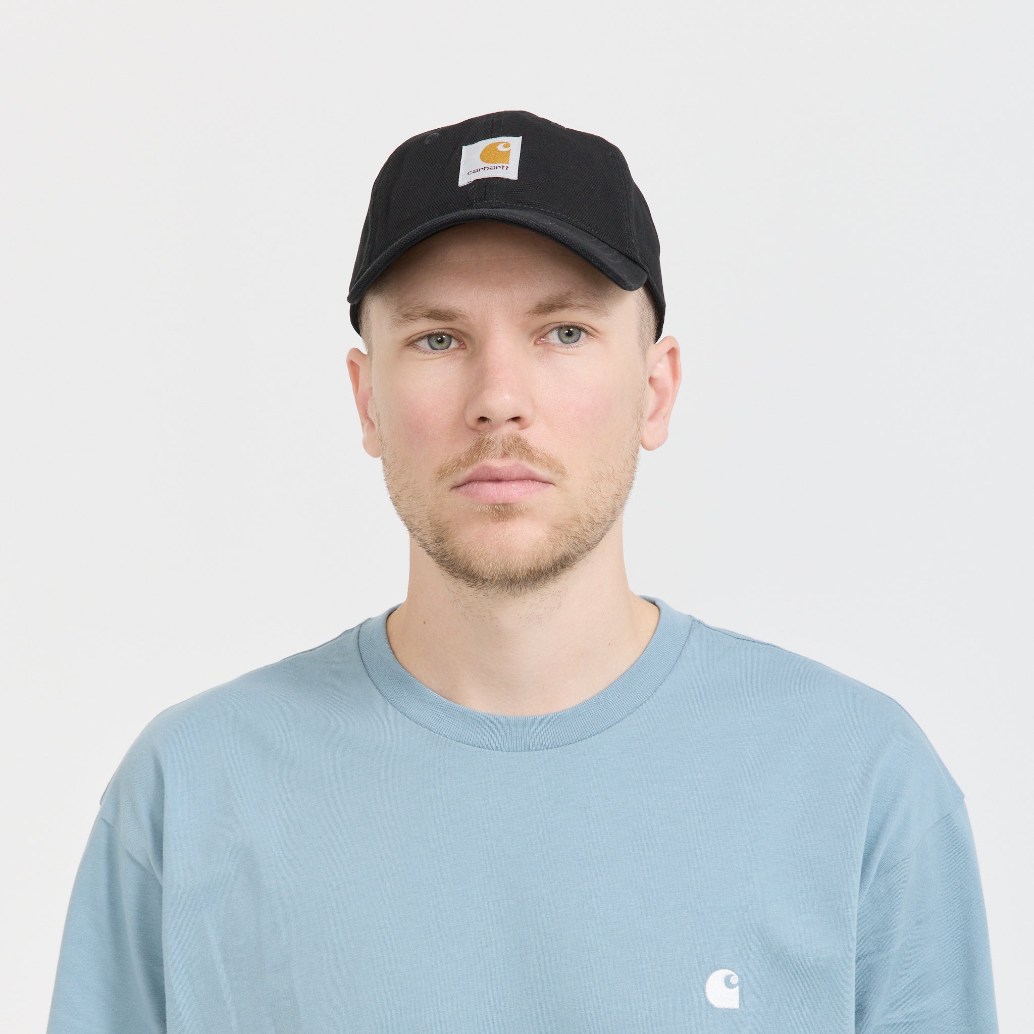 Selby Canvas Cap Black Stone Washed