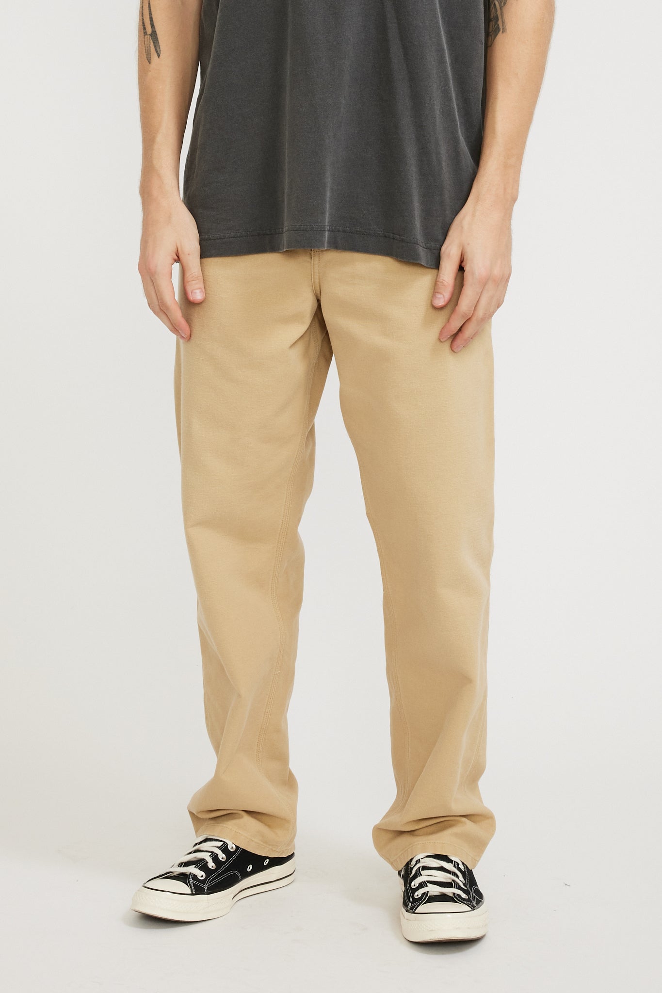 Carhartt WIP | Single Knee Pant Bourbon Aged Canvas | Maplestore