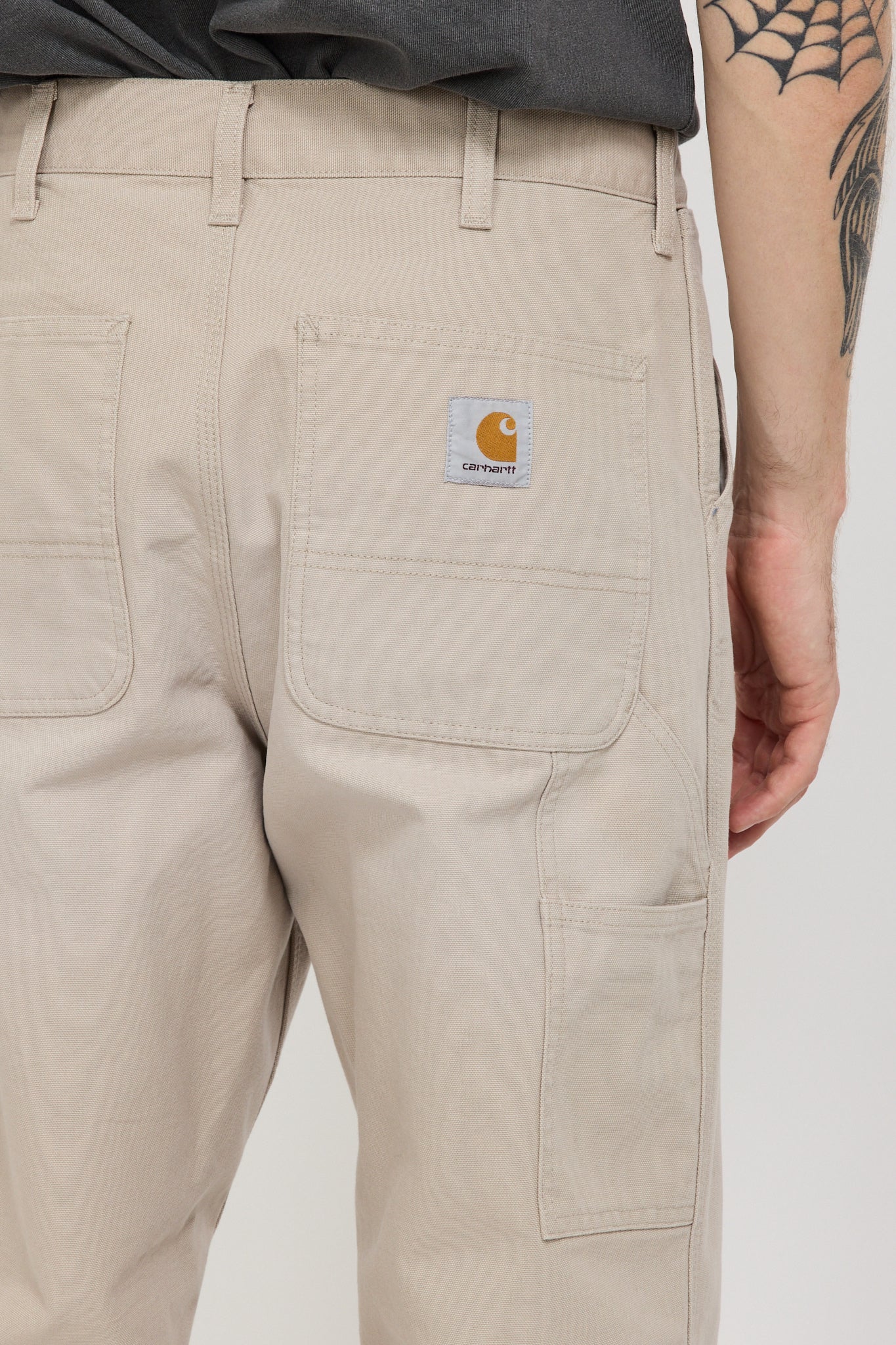 Single Knee Pant Dusky Beige