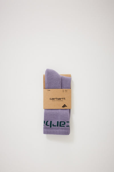 Carhartt WIP | Carhartt Socks Glassy Purple/Discovery Green | Maplestore