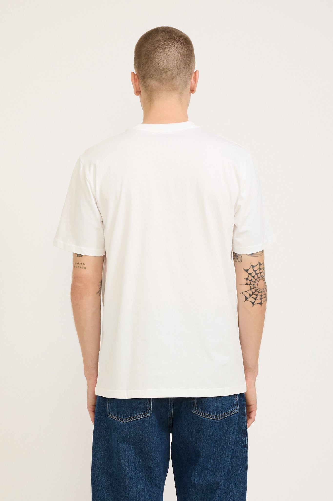 Carhartt WIP | S/S Base T-Shirt White/Black | Maplestore