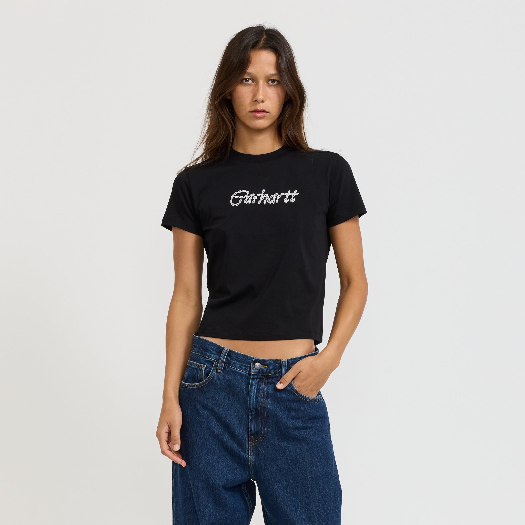 Carhartt WIP | S/S Chained Tee Black/White | Maplestore
