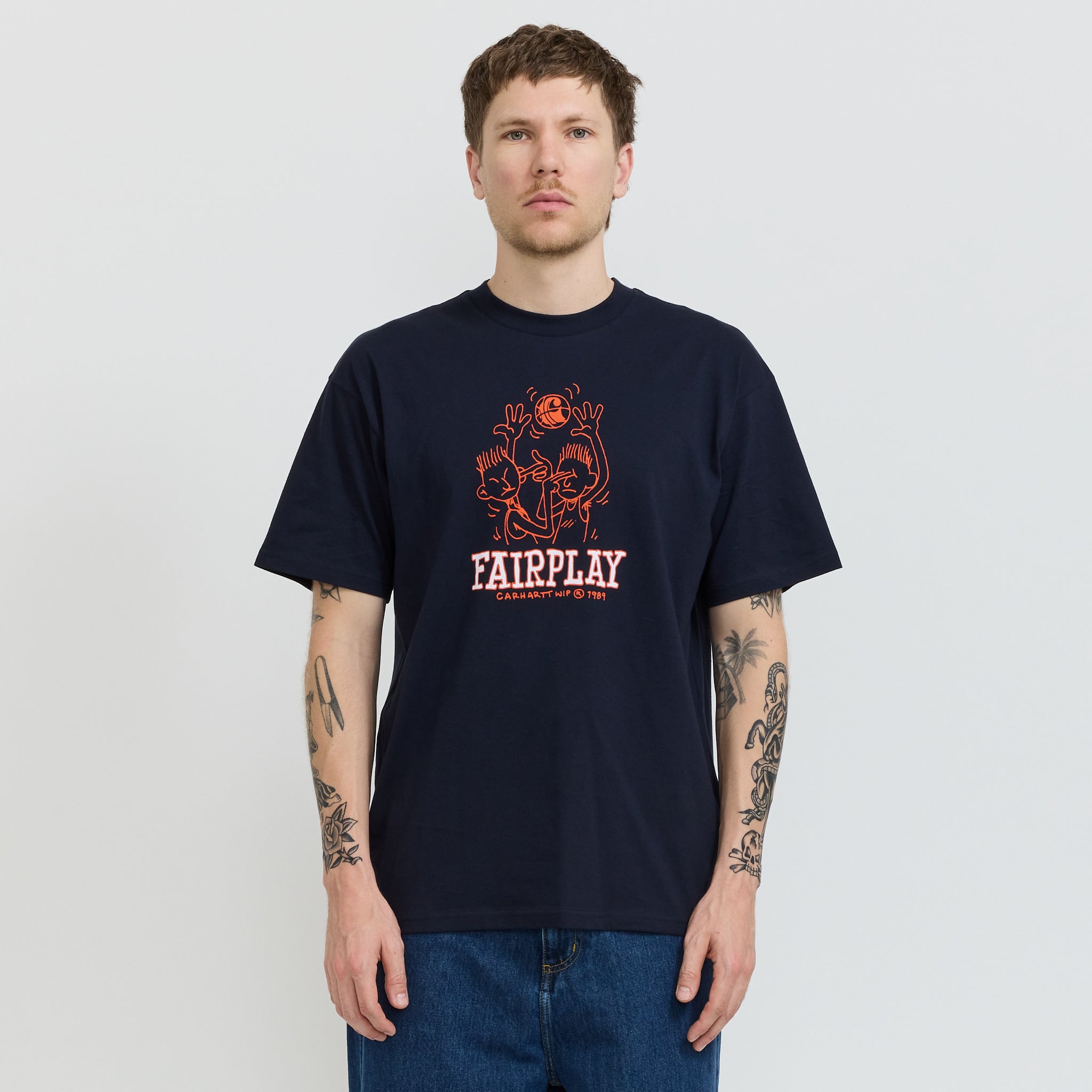 Carhartt WIP | Fairplay T-Shirt Dark Navy | Maplestore