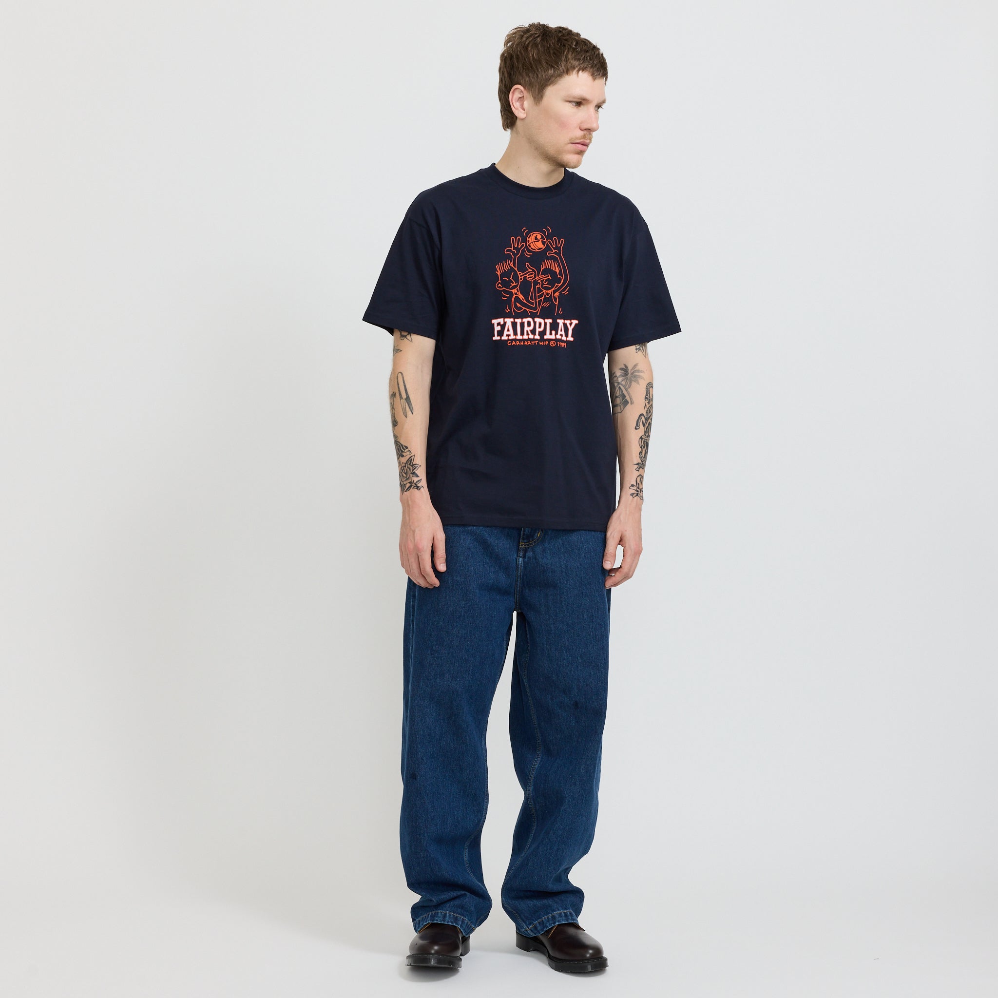 Carhartt WIP | Fairplay T-Shirt Dark Navy | Maplestore