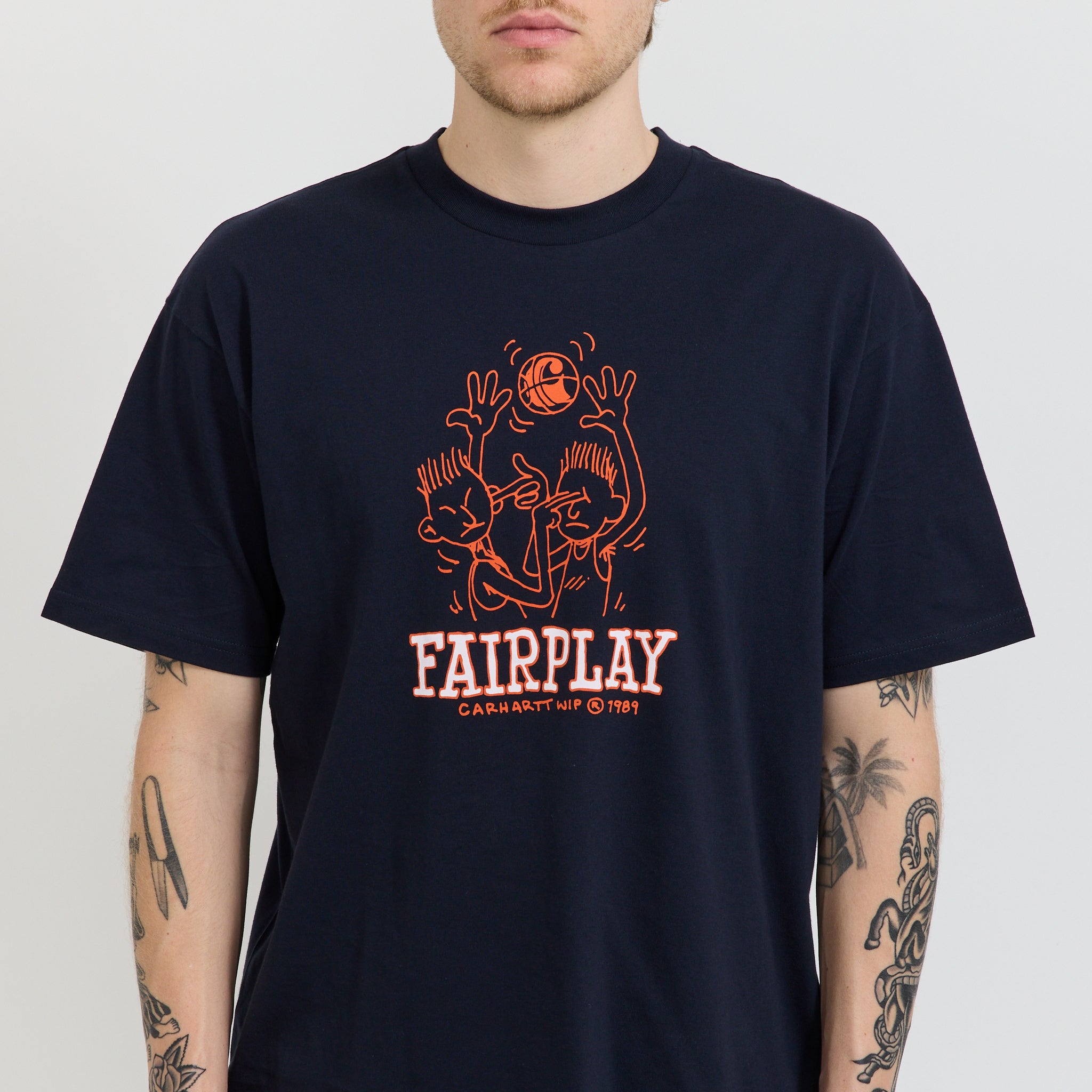 Carhartt WIP | Fairplay T-Shirt Dark Navy | Maplestore