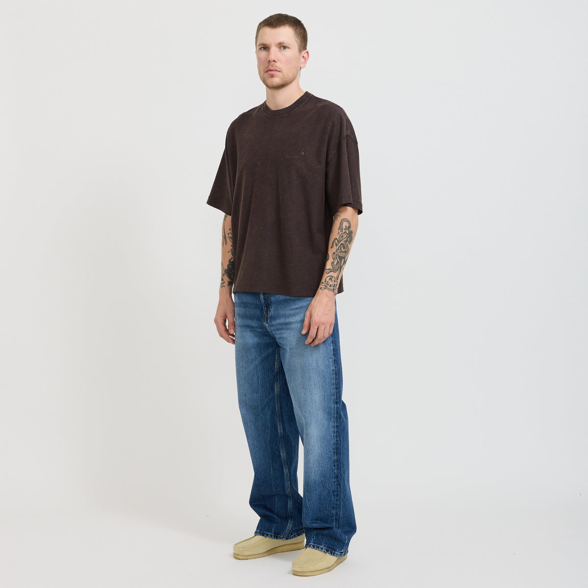 Carhartt WIP | S/S Lambert T-Shirt Tobacco | Maplestore