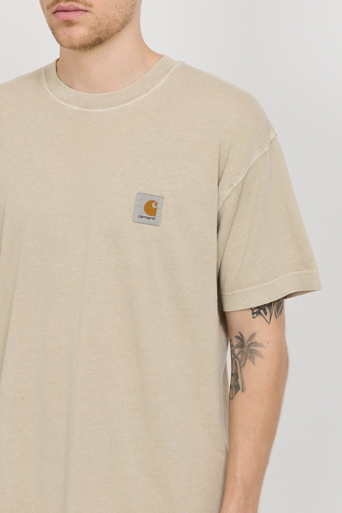S/S Nelson T-Shirt Fleur De Sel