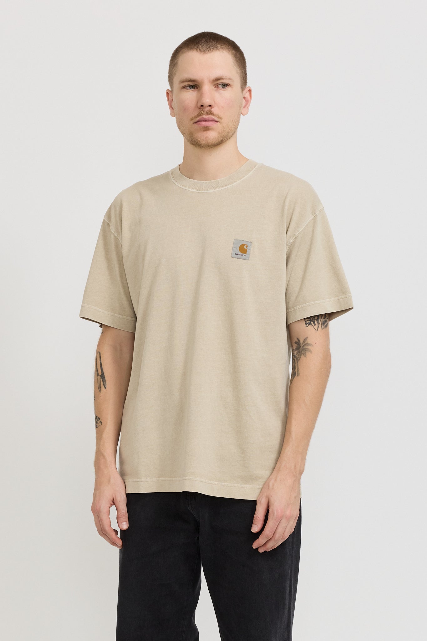 S/S Nelson T-Shirt Fleur De Sel