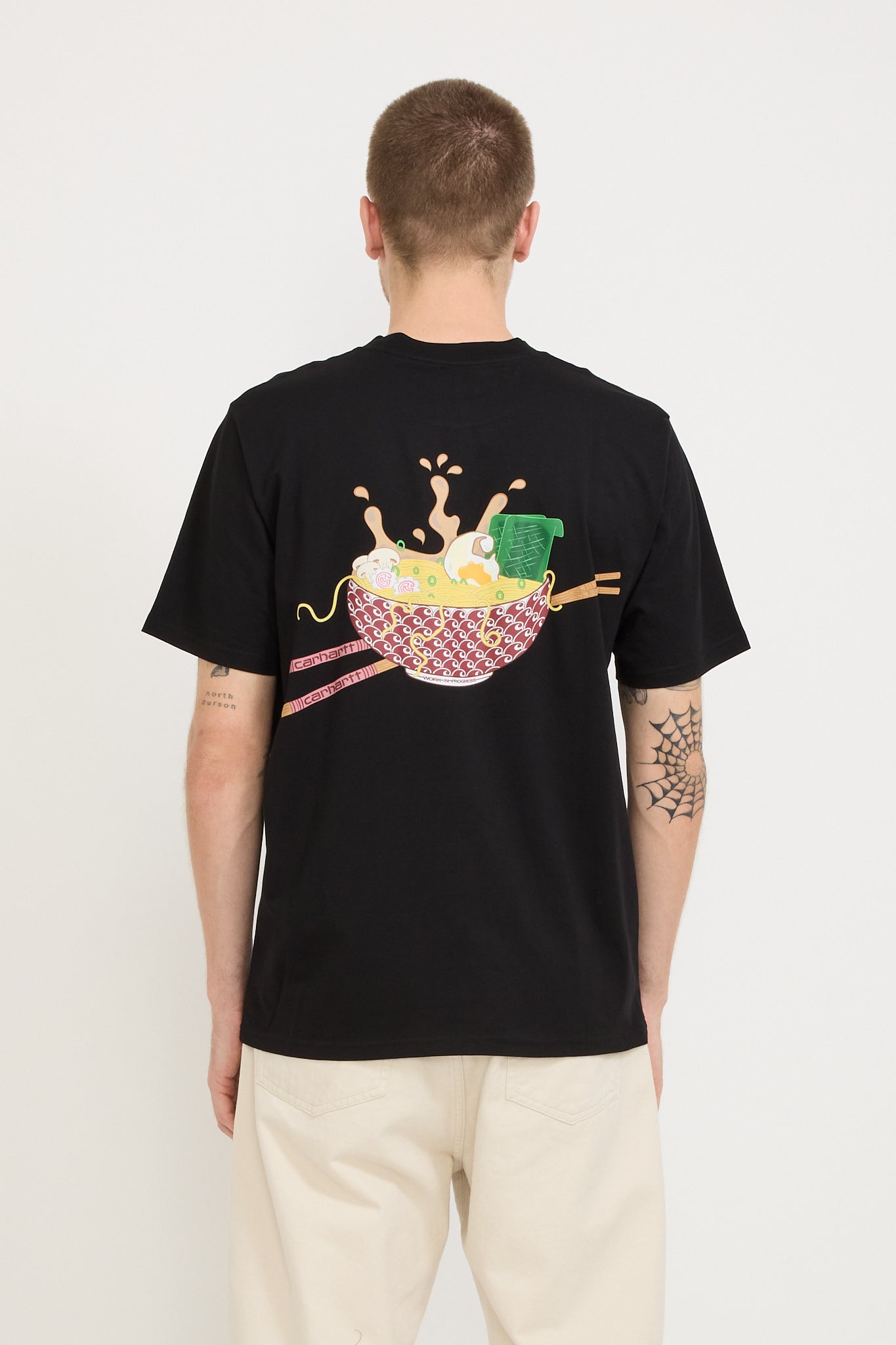 S/S Noodle Soup T-Shirt Black