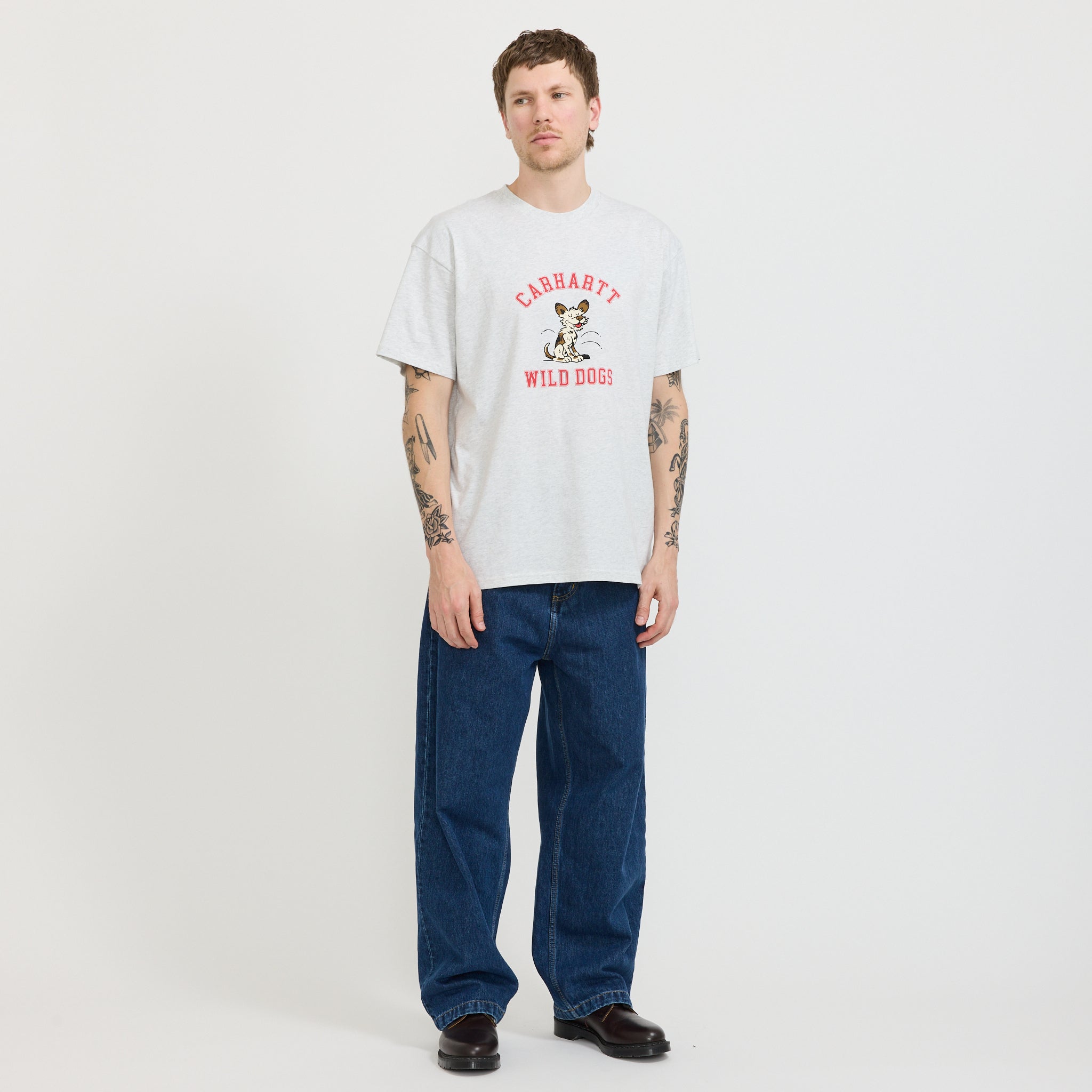 Carhartt WIP | S/S Wild Dog T-Shirt Ash Heather | Maplestore