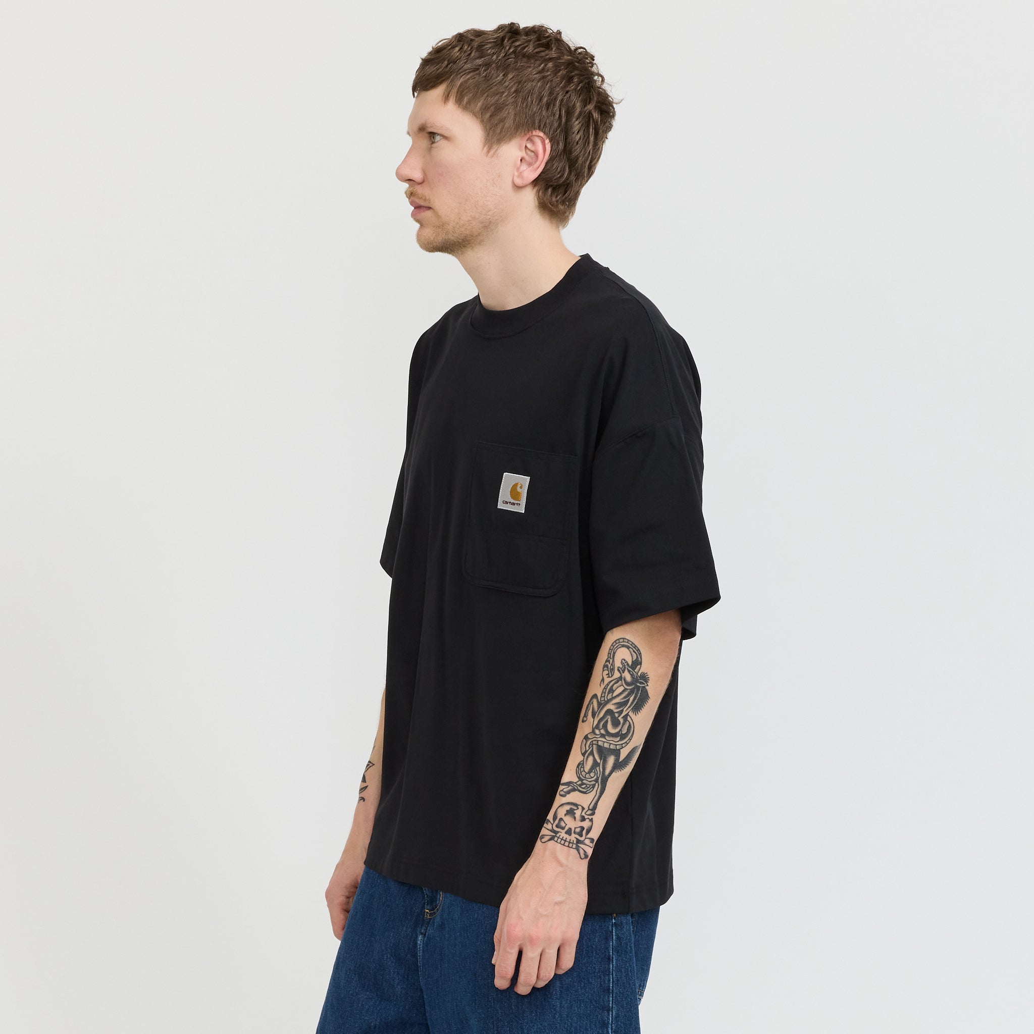 Carhartt WIP | S/S Work Pocket T-Shirt Black | Maplestore