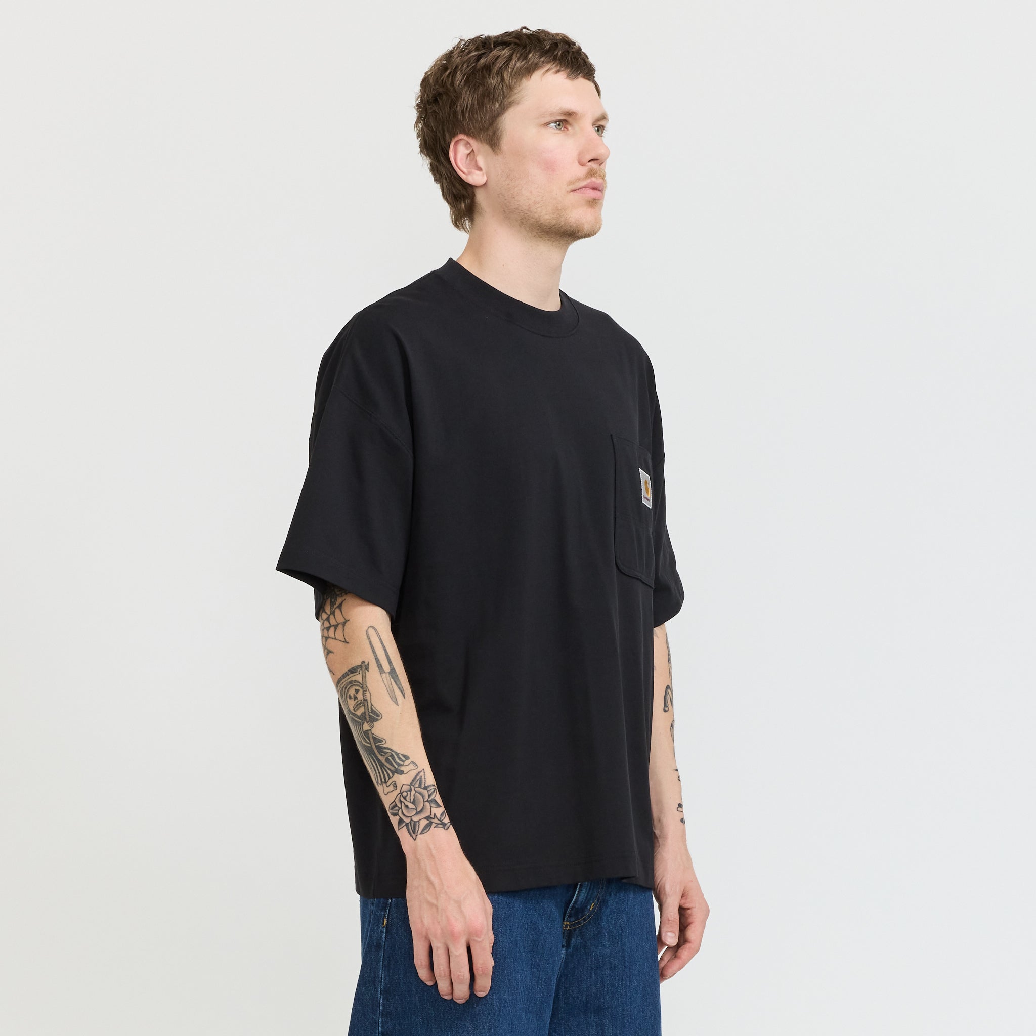 Carhartt WIP | S/S Work Pocket T-Shirt Black | Maplestore