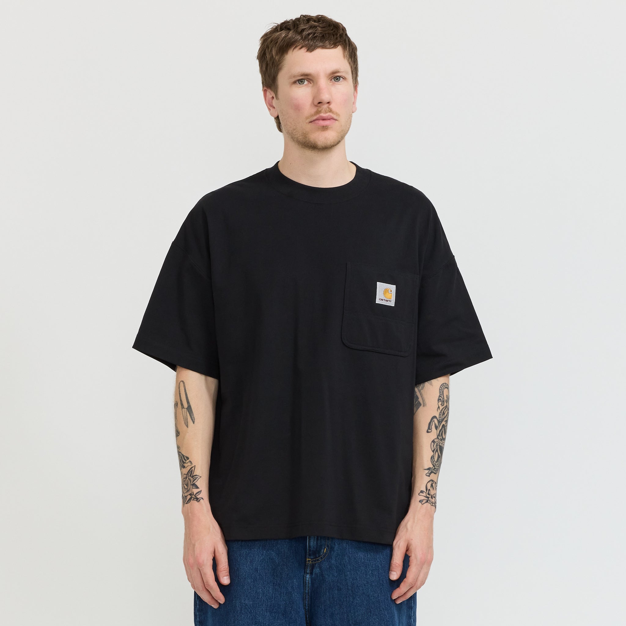 Carhartt WIP | S/S Work Pocket T-Shirt Black | Maplestore