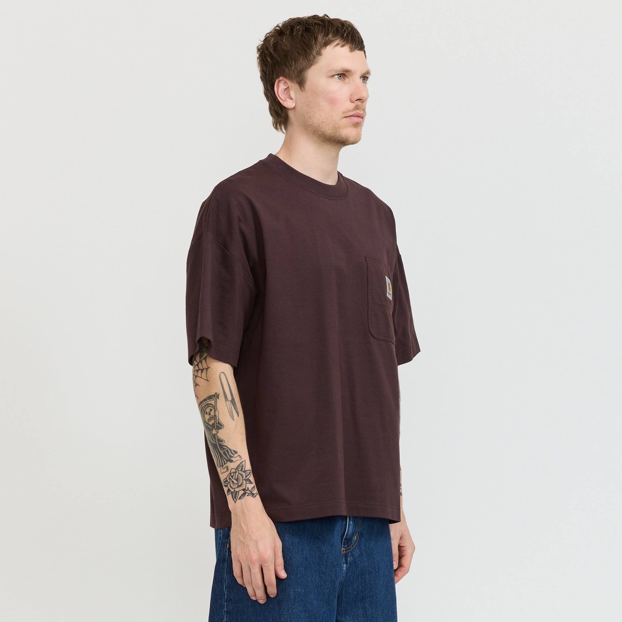 Carhartt WIP | S/S Work Pocket T-Shirt Palisander | Maplestore