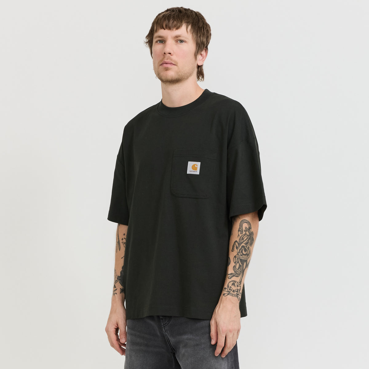 S/S Work Pocket T-Shirt Raven