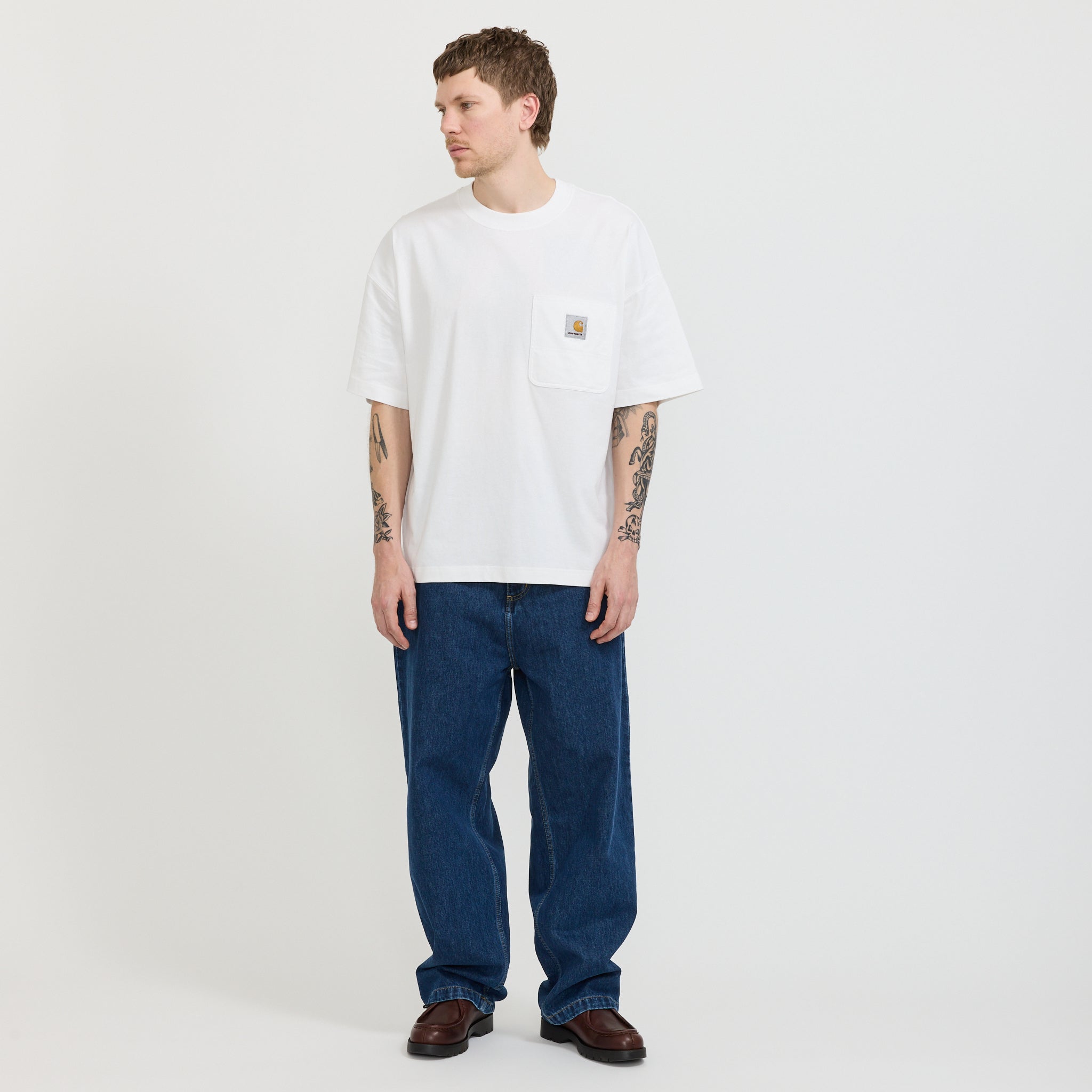 Carhartt WIP | S/S Work Pocket T-Shirt White | Maplestore