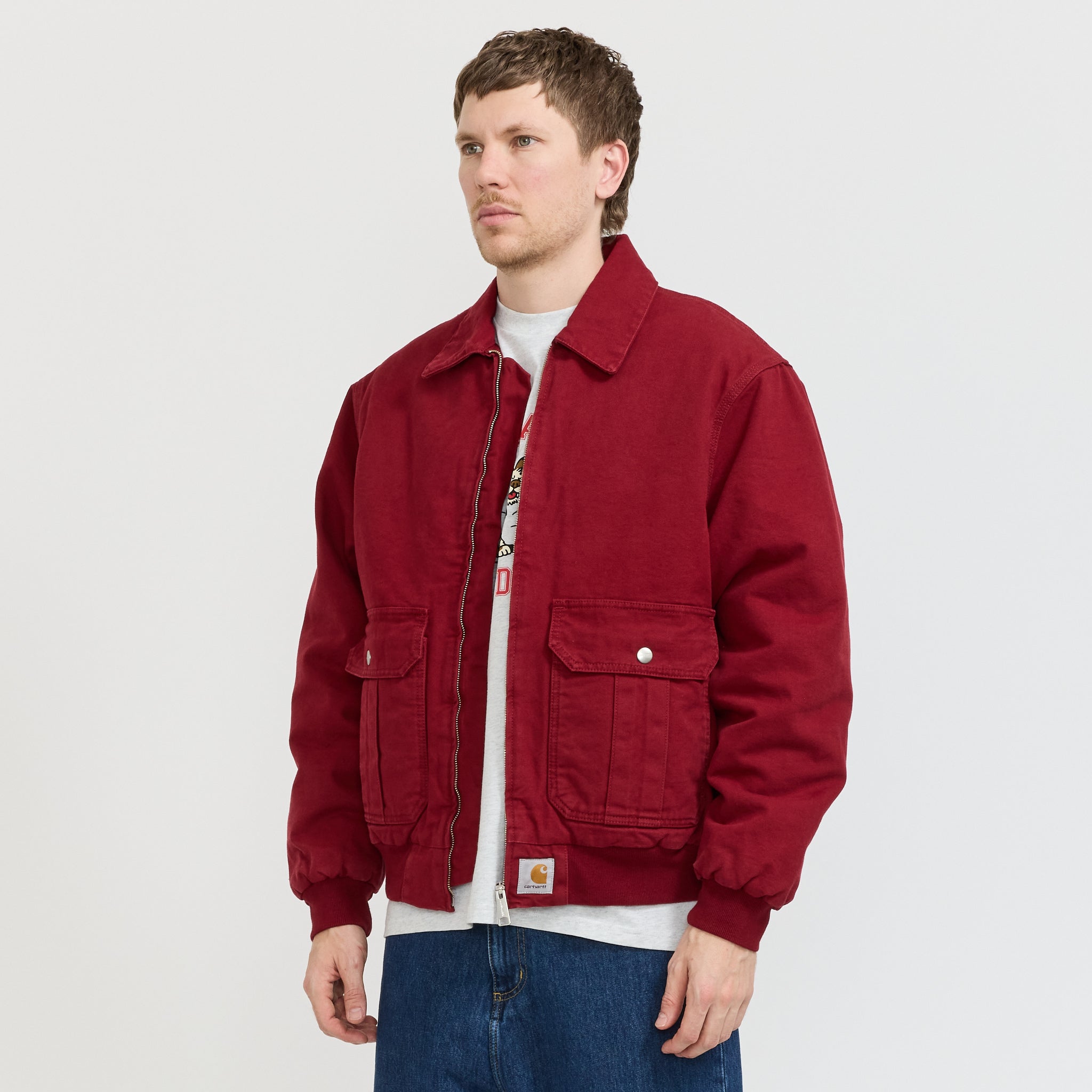 Carhartt WIP | Stanton Jacket Scarlet | Maplestore