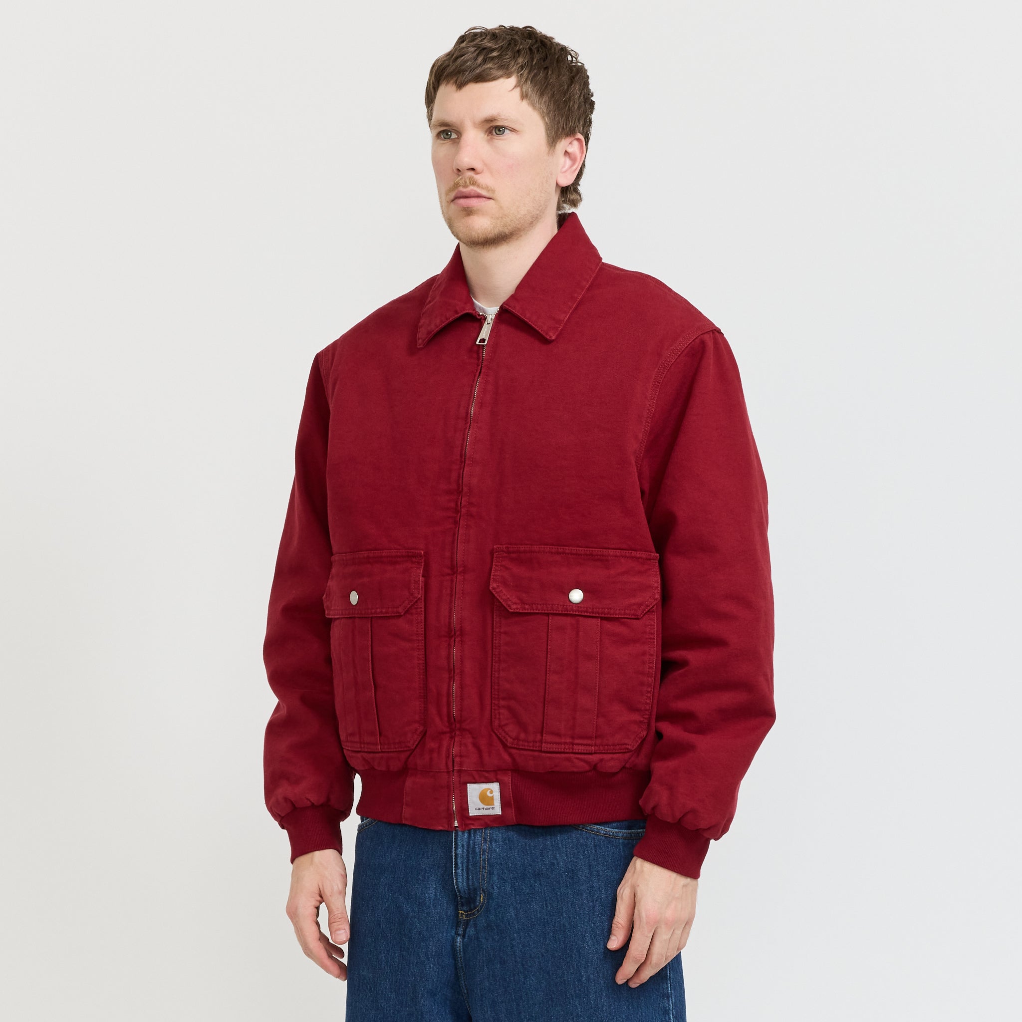 Carhartt WIP | Stanton Jacket Scarlet | Maplestore