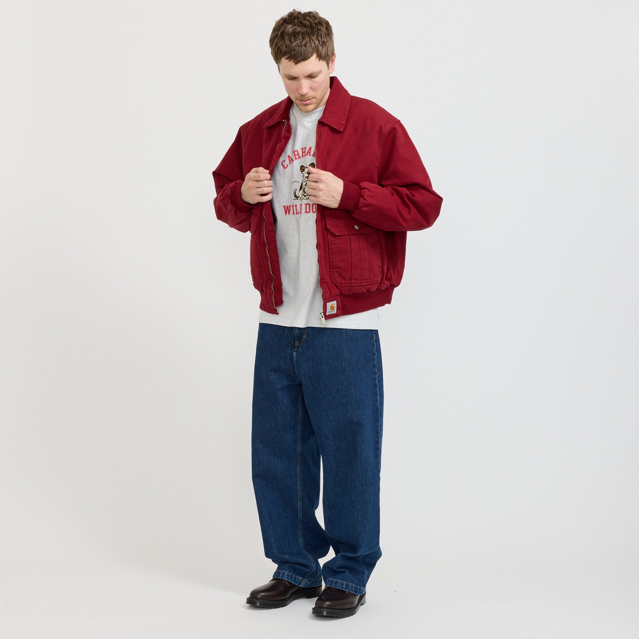 Carhartt WIP | Stanton Jacket Scarlet | Maplestore