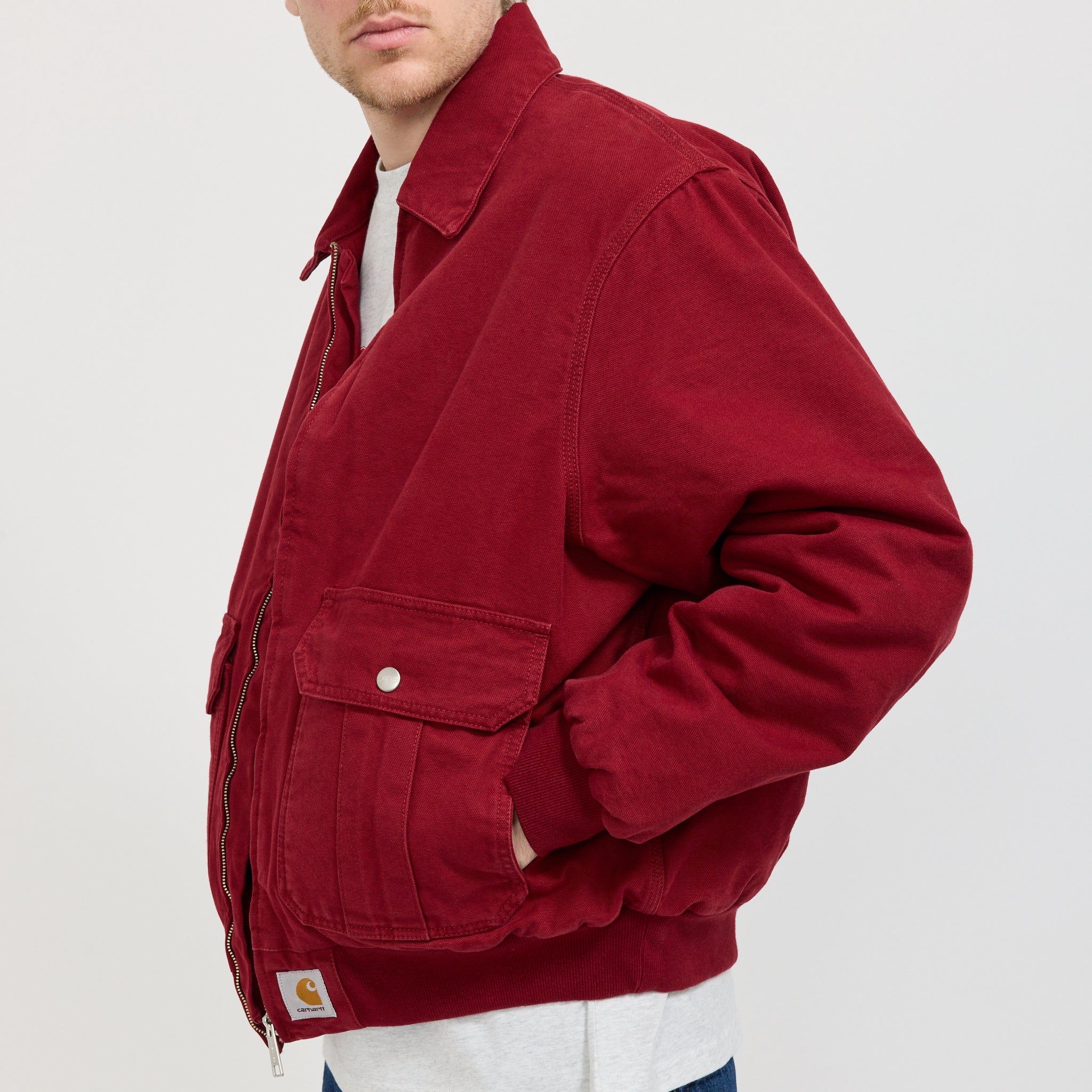Carhartt WIP | Stanton Jacket Scarlet | Maplestore