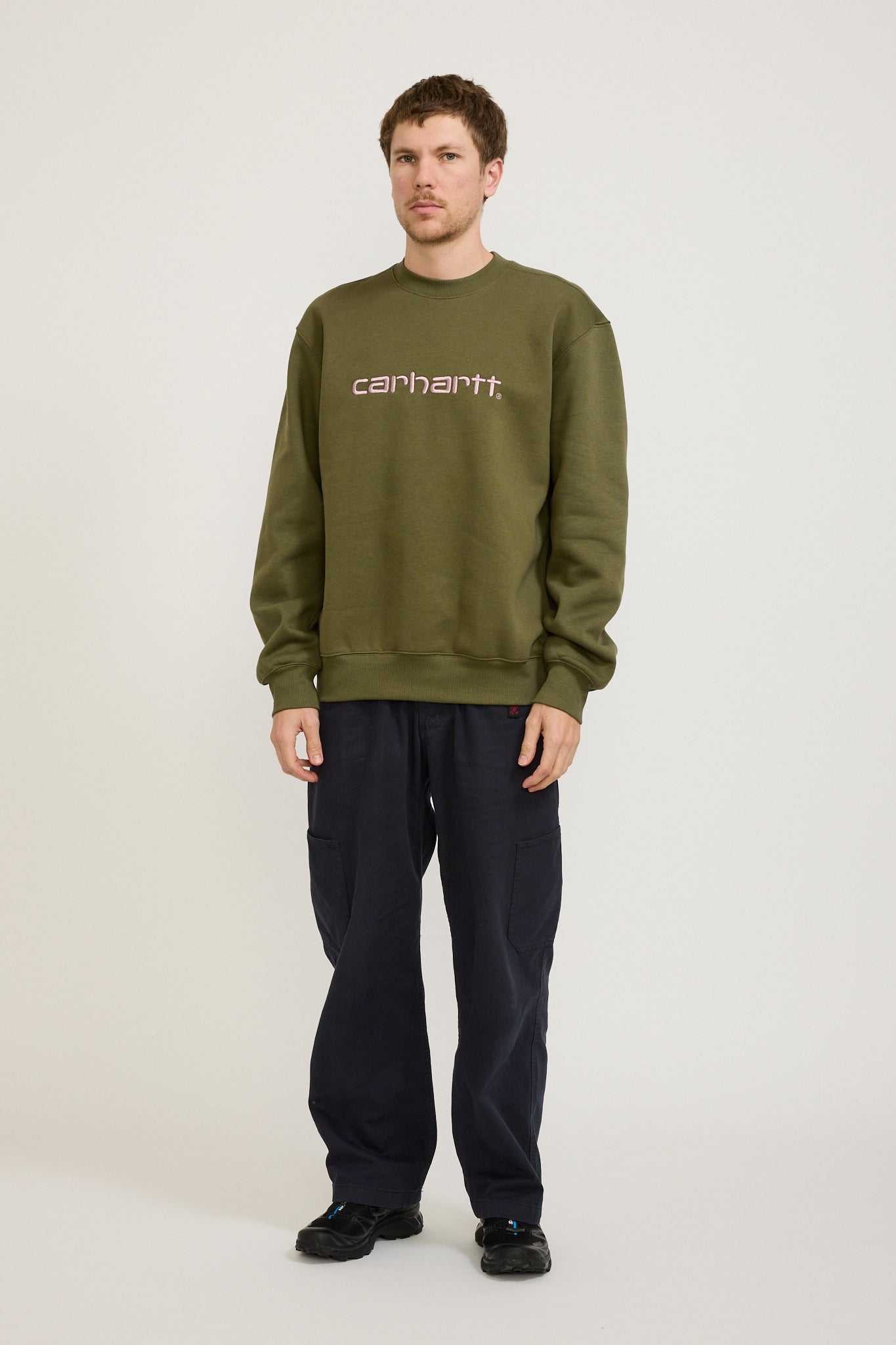 Carhartt WIP | Carhartt Sweat Dundee/Glassy Pink | Maplestore