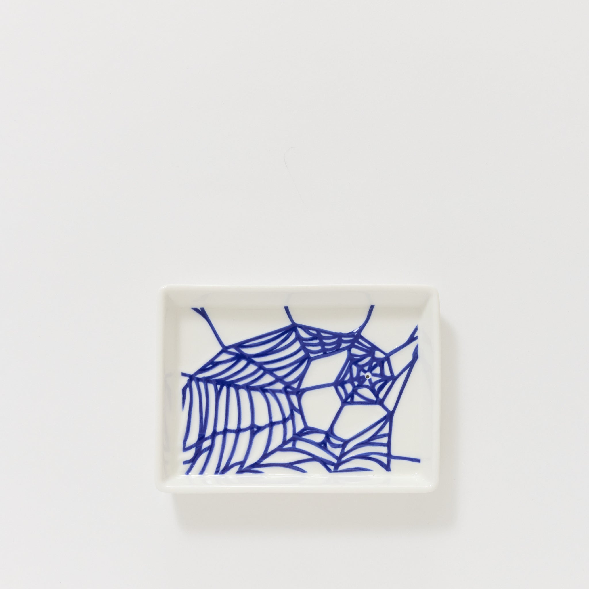 Theory and Practice Incense Tray White/Blue