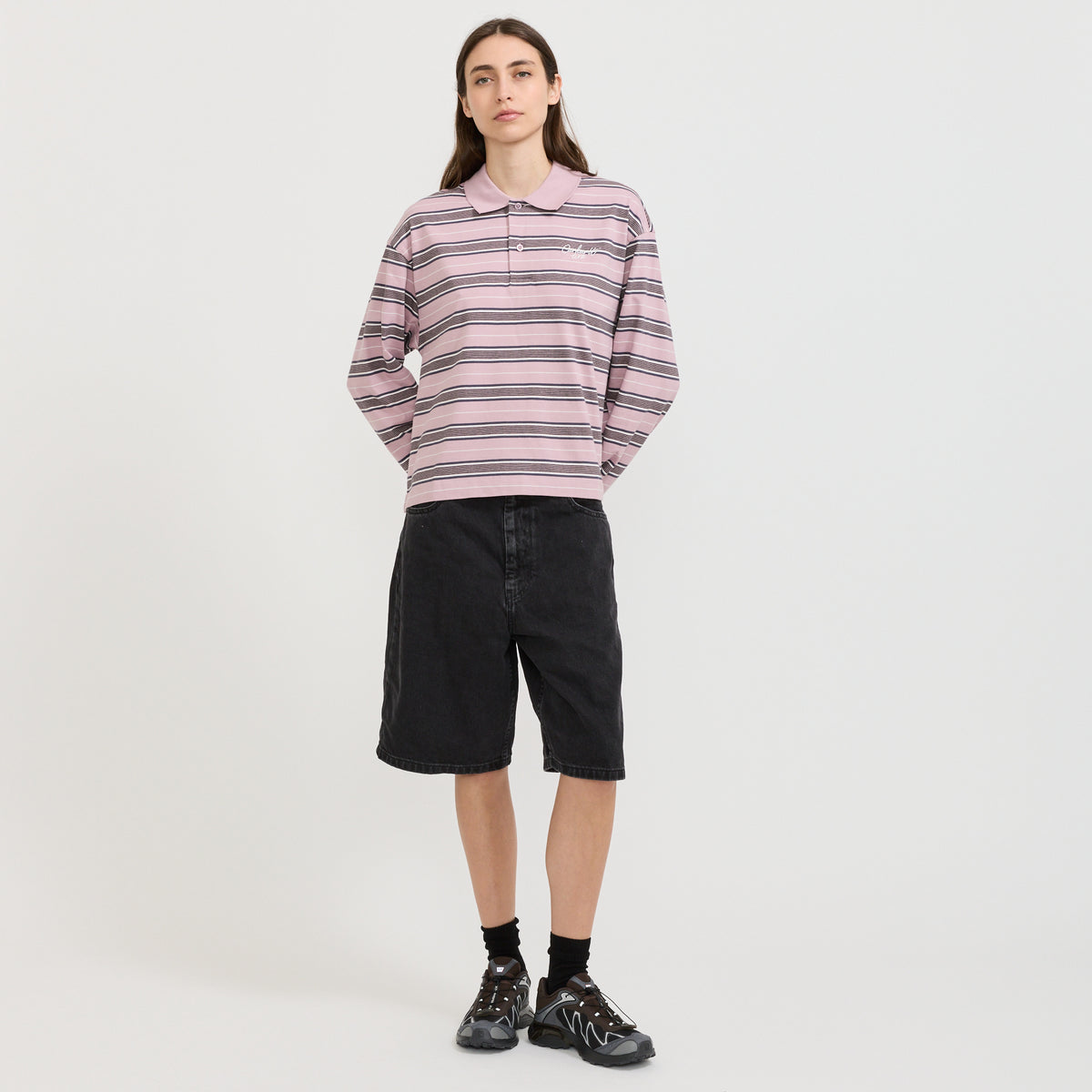 Women's Brandon Short Black Stone Washed