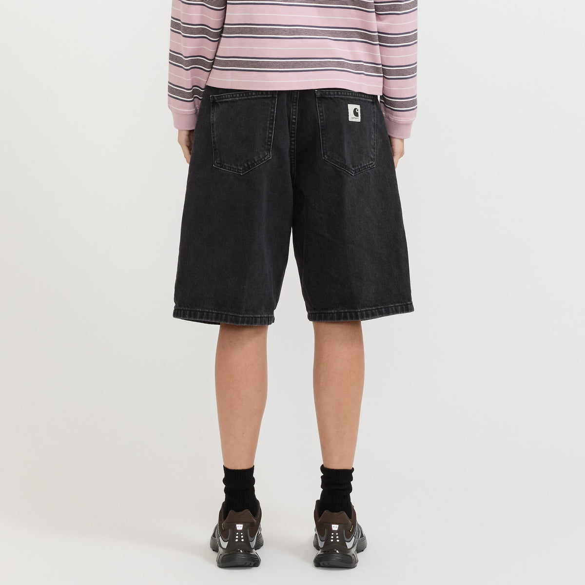Women's Brandon Short Black Stone Washed