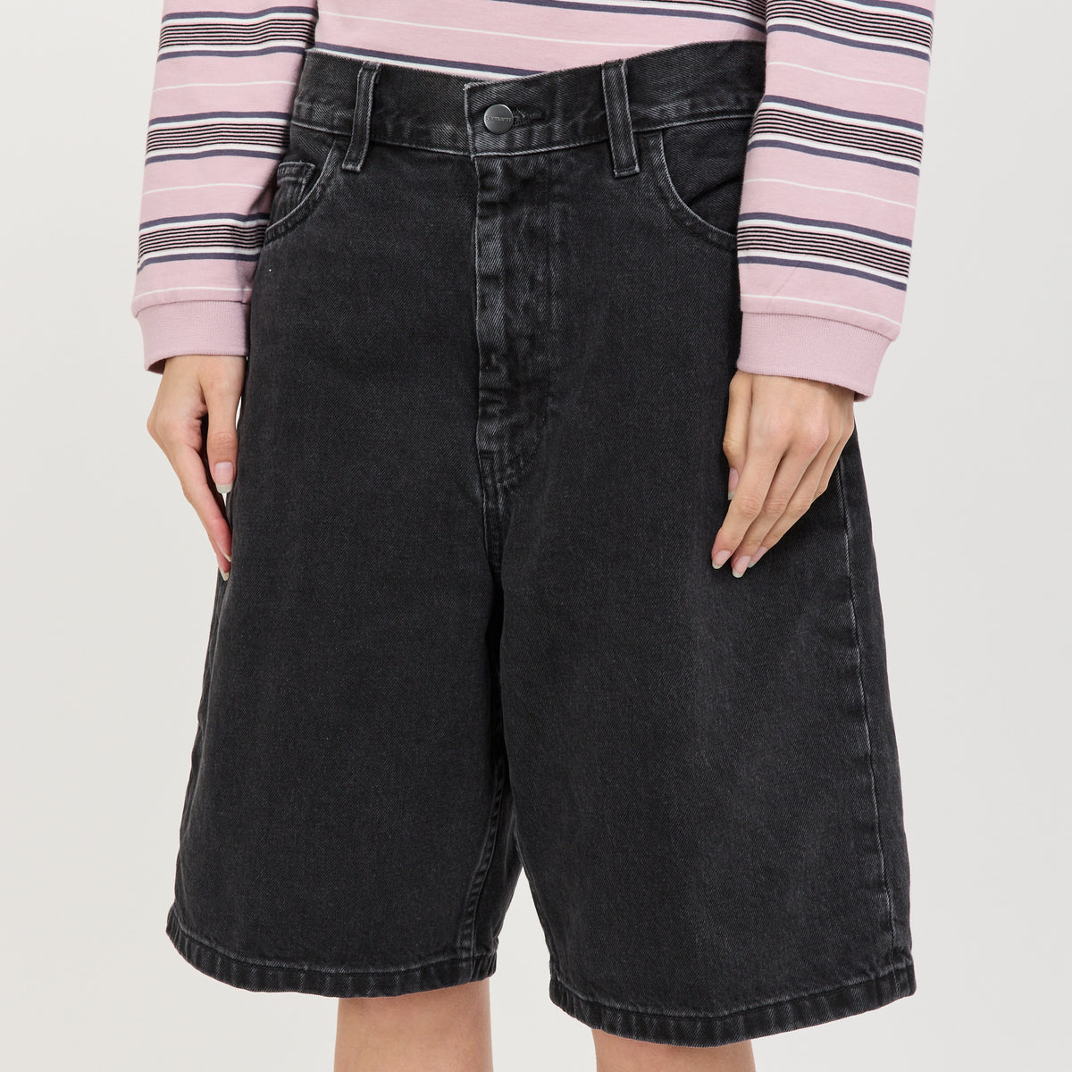 Women's Brandon Short Black Stone Washed