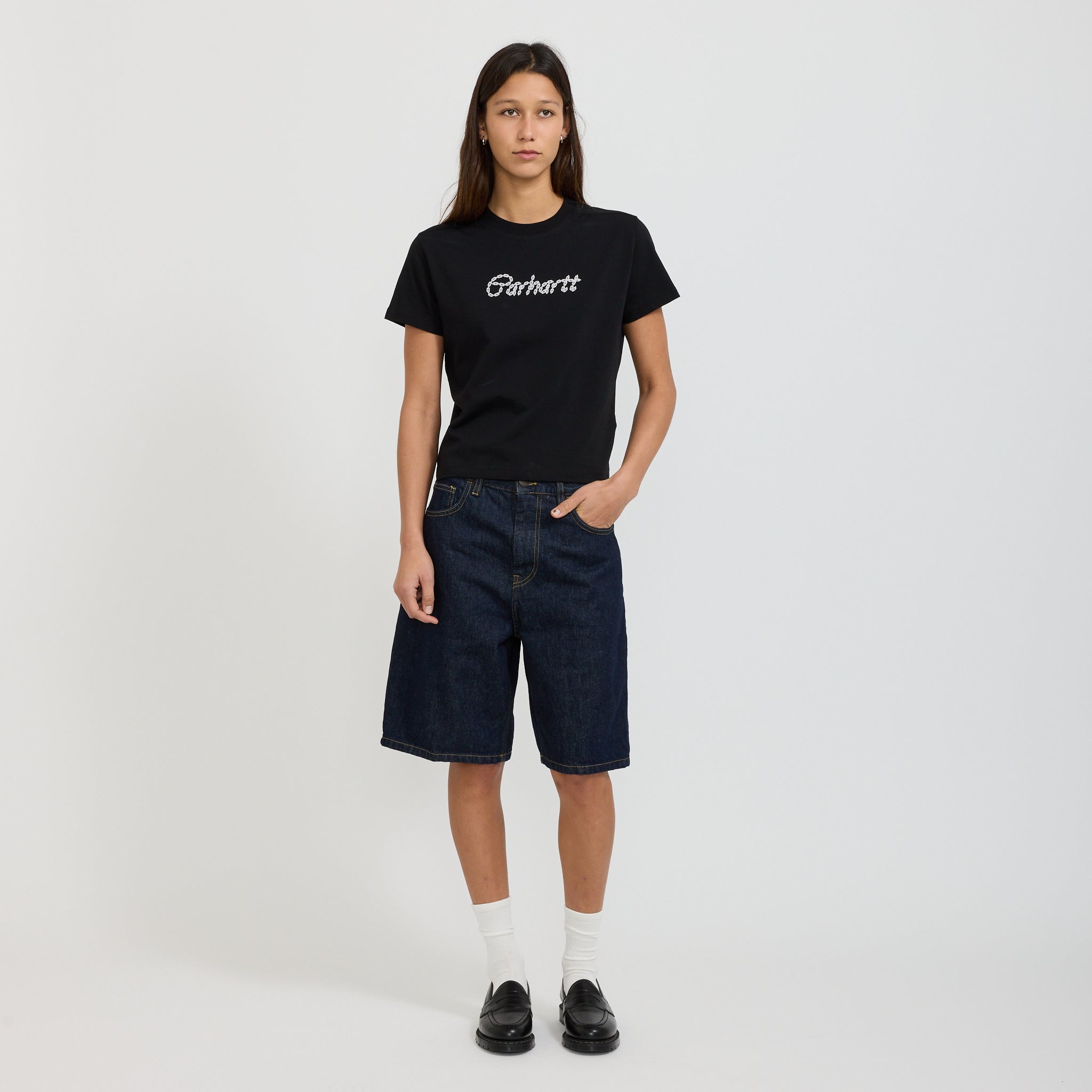 Women's Brandon Short Blue Rinsed