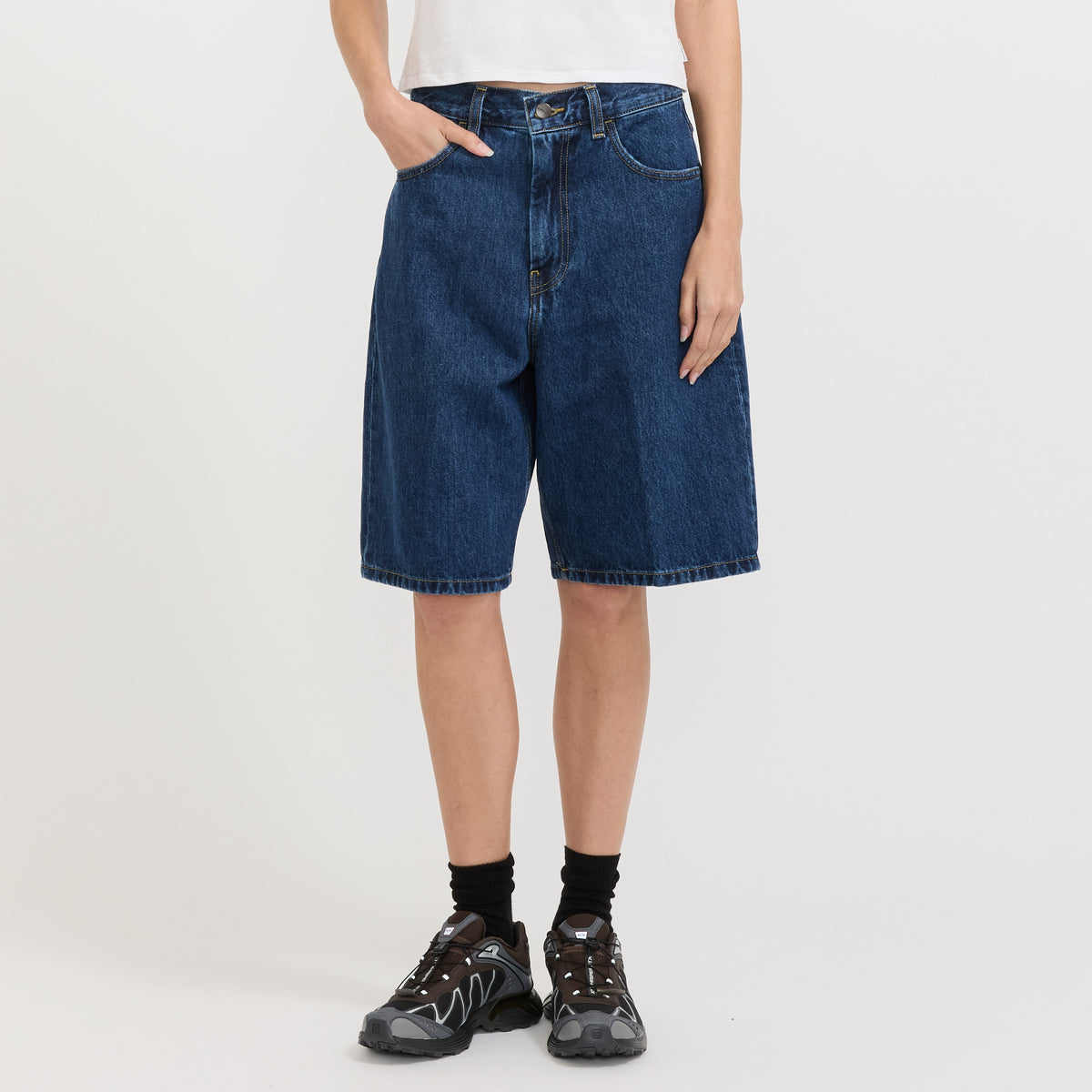 Women's Brandon Short Blue Stone Washed