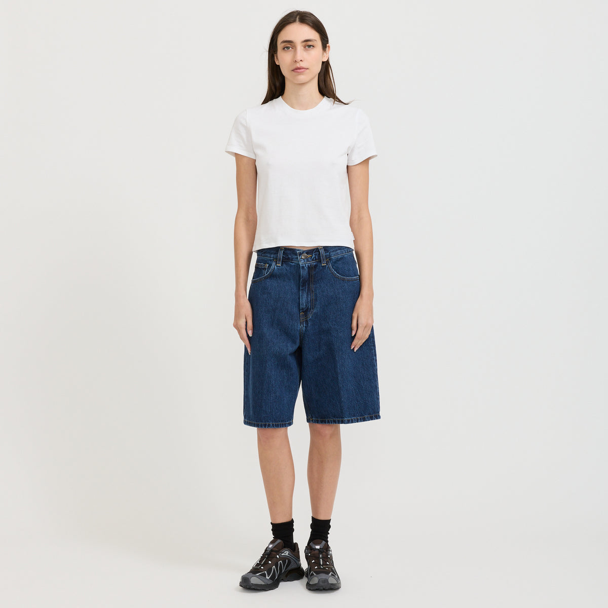 Women's Brandon Short Blue Stone Washed