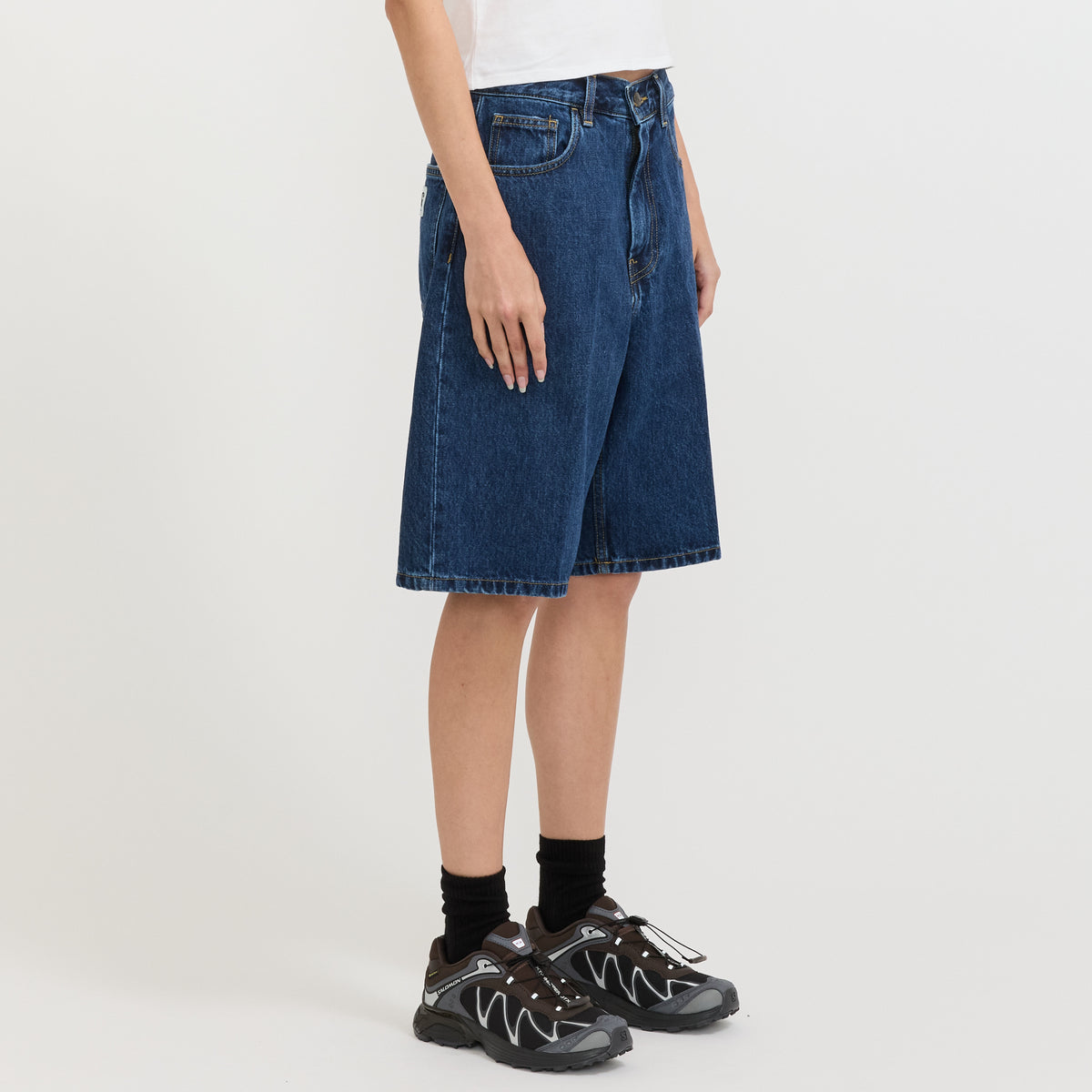 Women's Brandon Short Blue Stone Washed