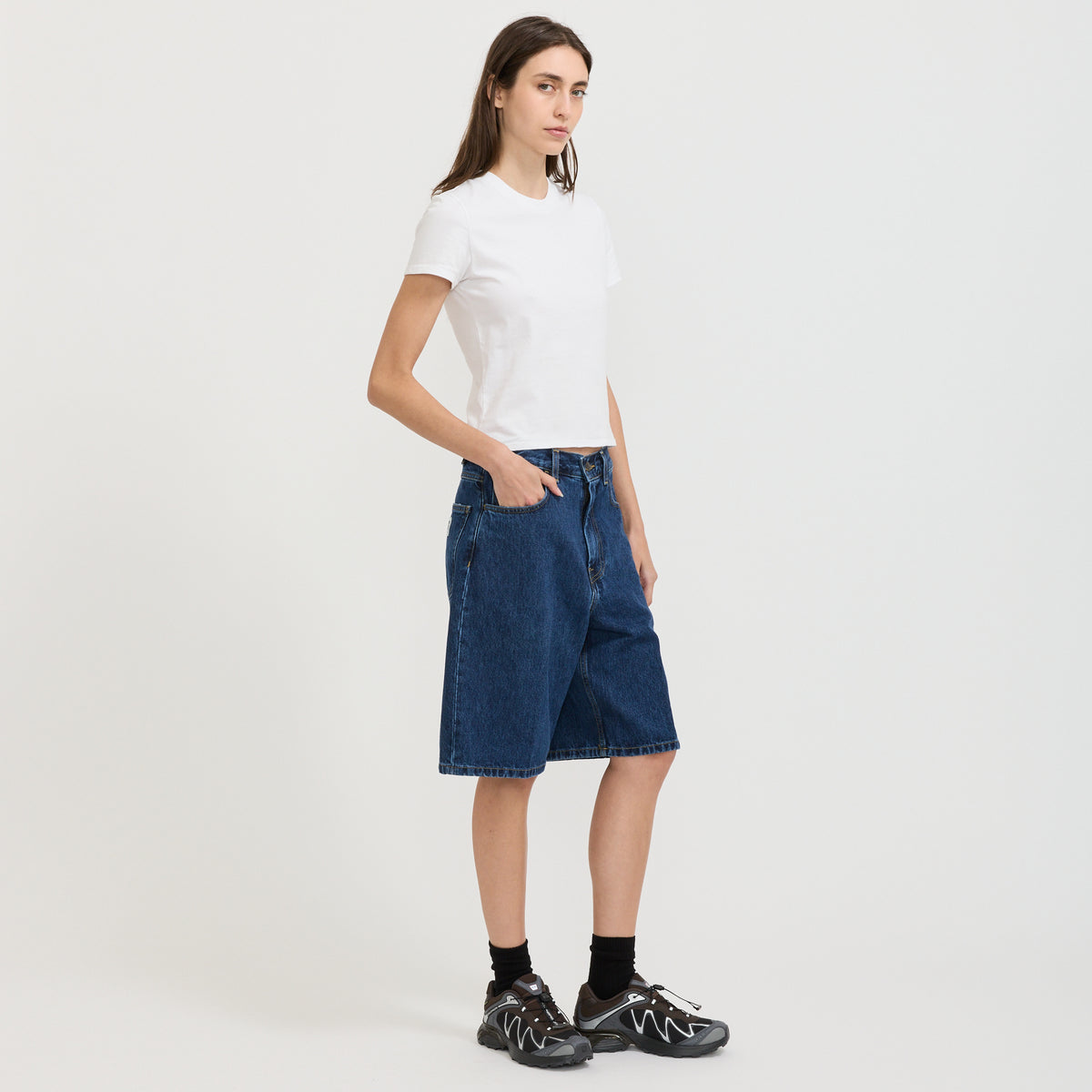 Women's Brandon Short Blue Stone Washed