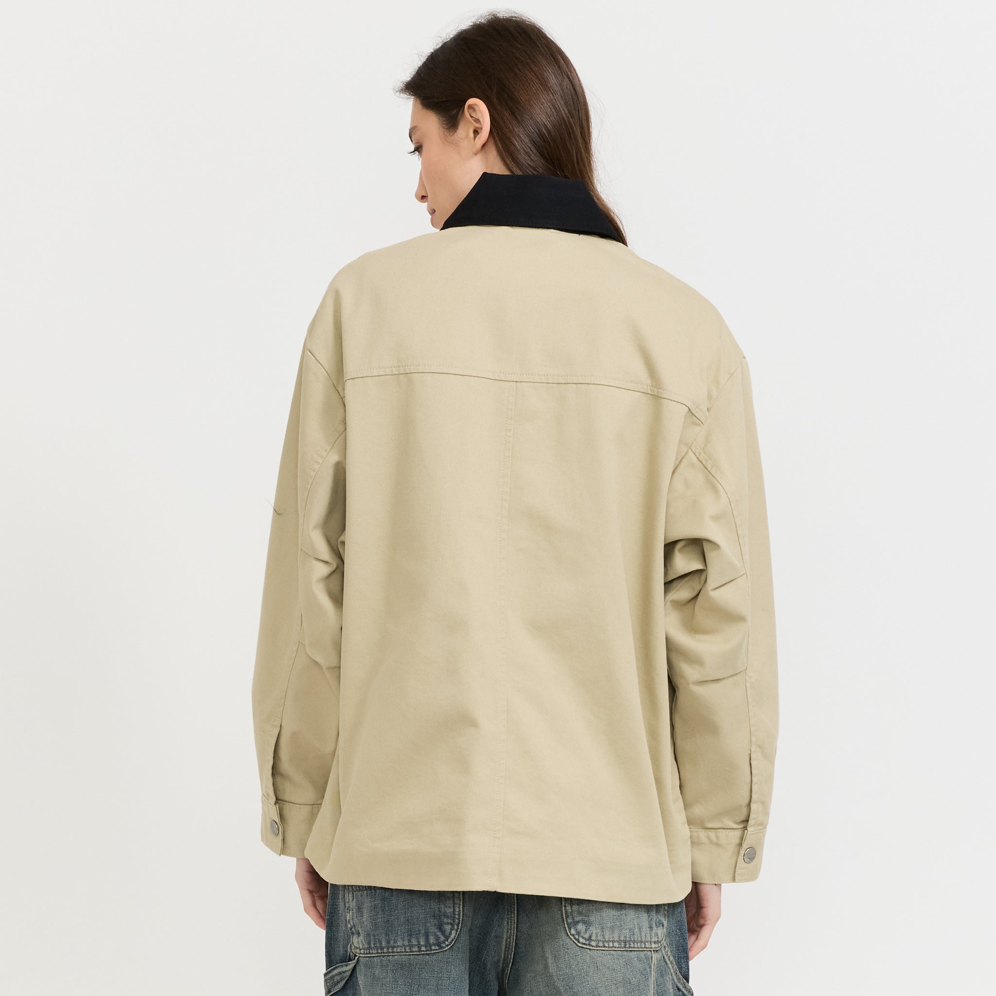 Womens Dana Jacket Barchan/Black Rinsed
