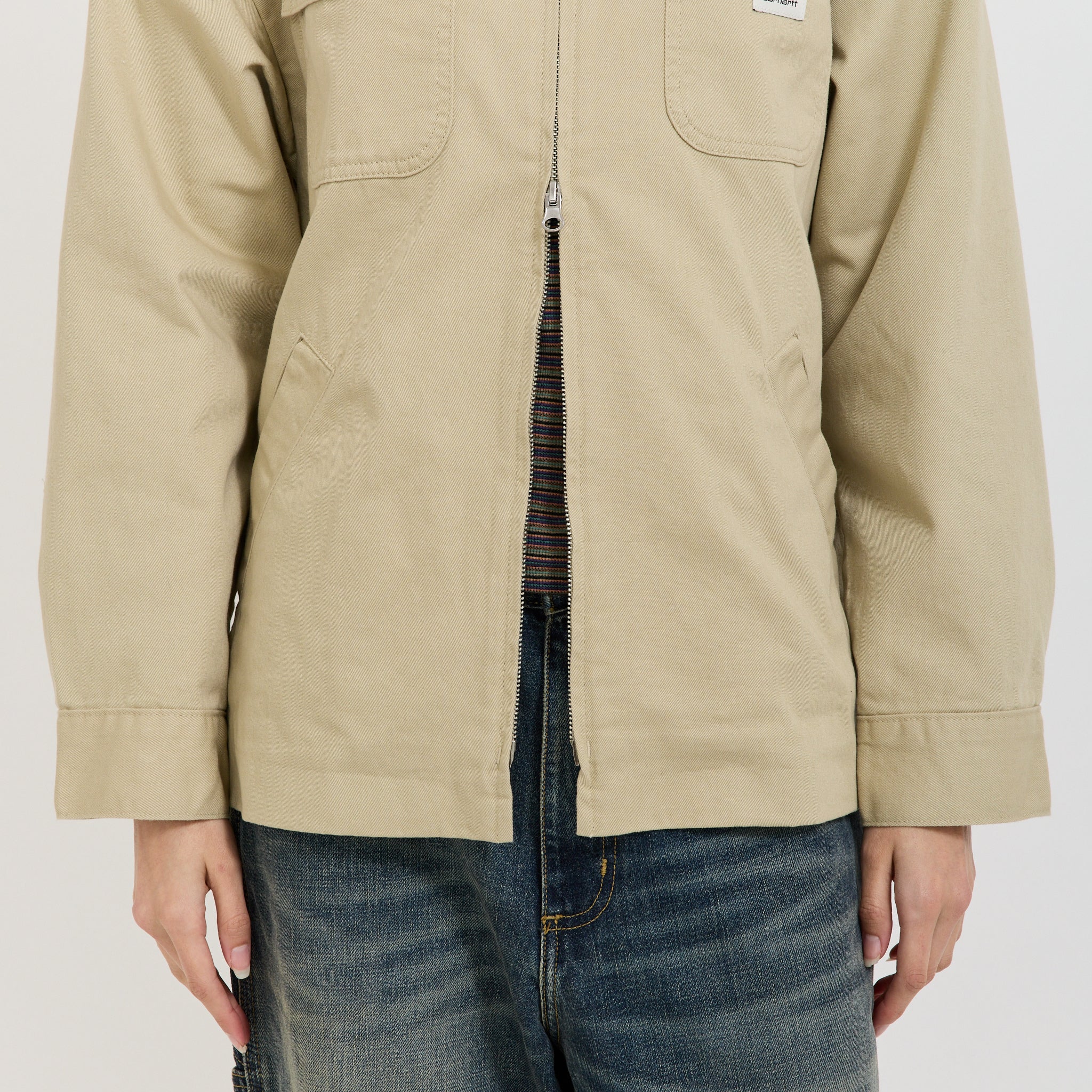 Womens Dana Jacket Barchan/Black Rinsed