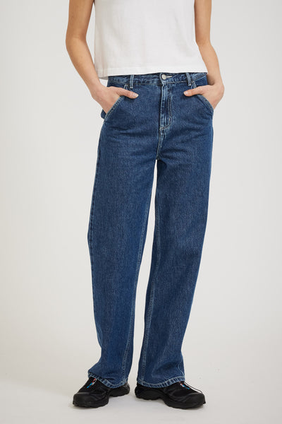 Carhartt WIP | Women's Simple Pant Blue Stone Washed | Maplestore