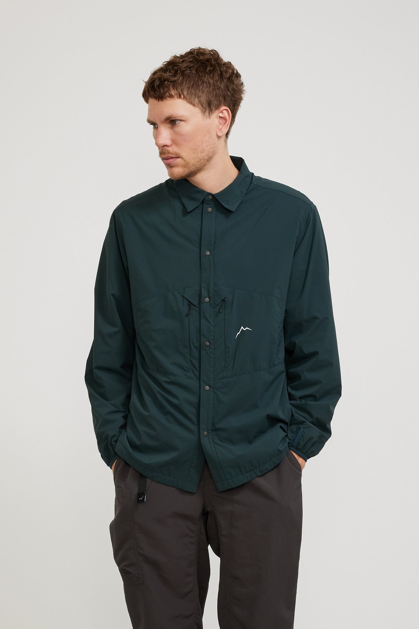 Cayl | Alpha Hiker Shirts Dark Green | Maplestore