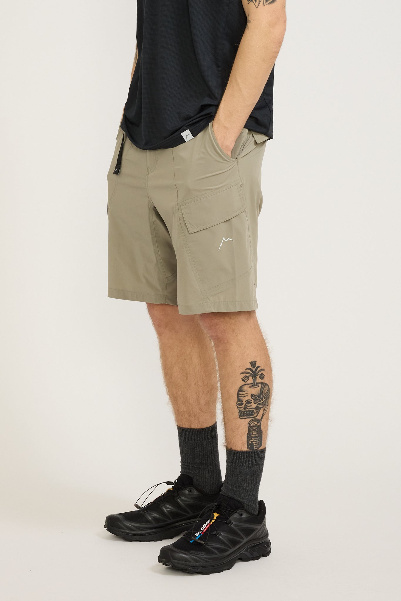 Cayl | Flap Cargo Shorts Oak | Maplestore