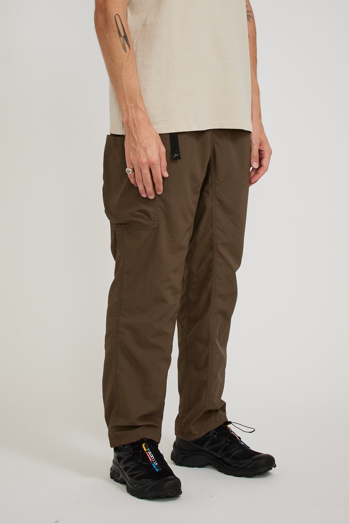 Cayl Multi Pocket Pants Wide Khaki