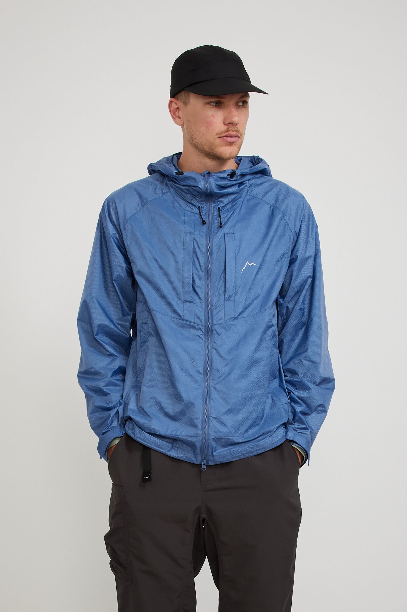 Cayl Ripstop Nylon Jacket Light Blue Maplestore