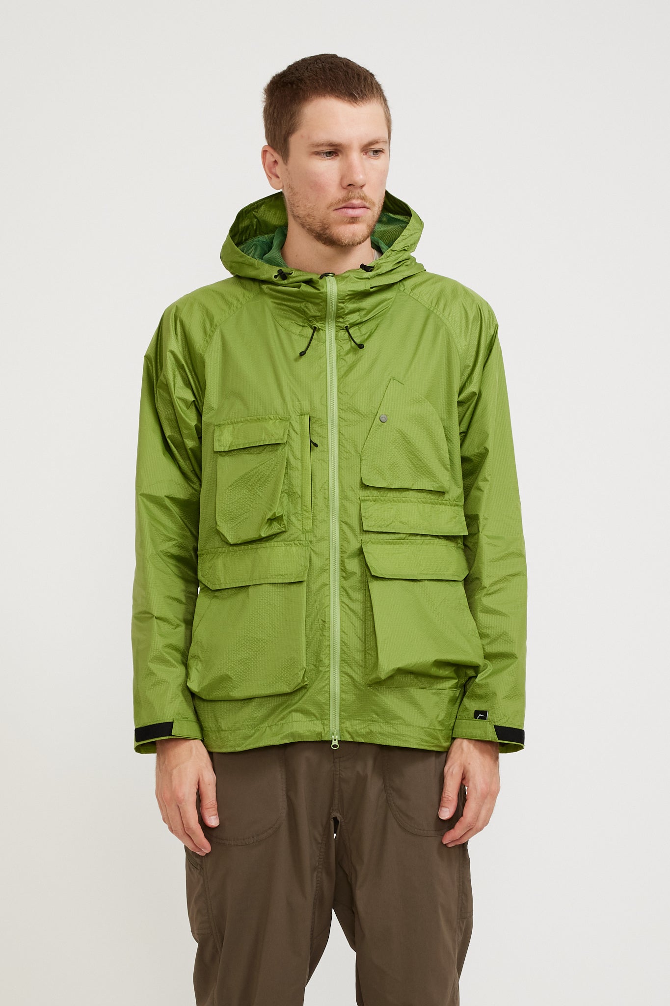 Cayl | Ripstop Nylon Mountain Parka Green | Maplestore