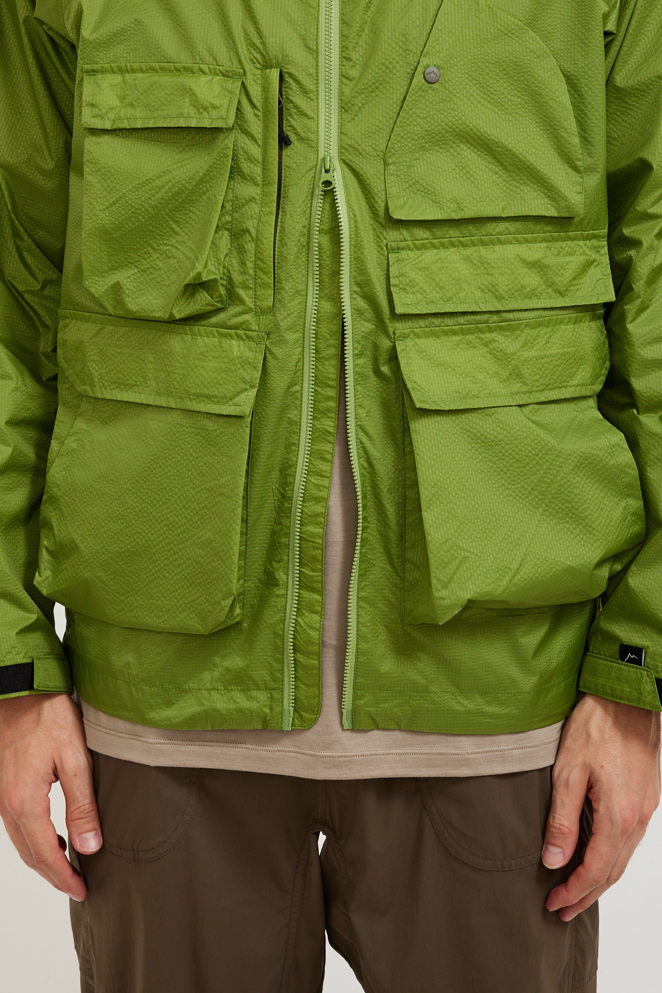 Cayl | Ripstop Nylon Mountain Parka Green | Maplestore