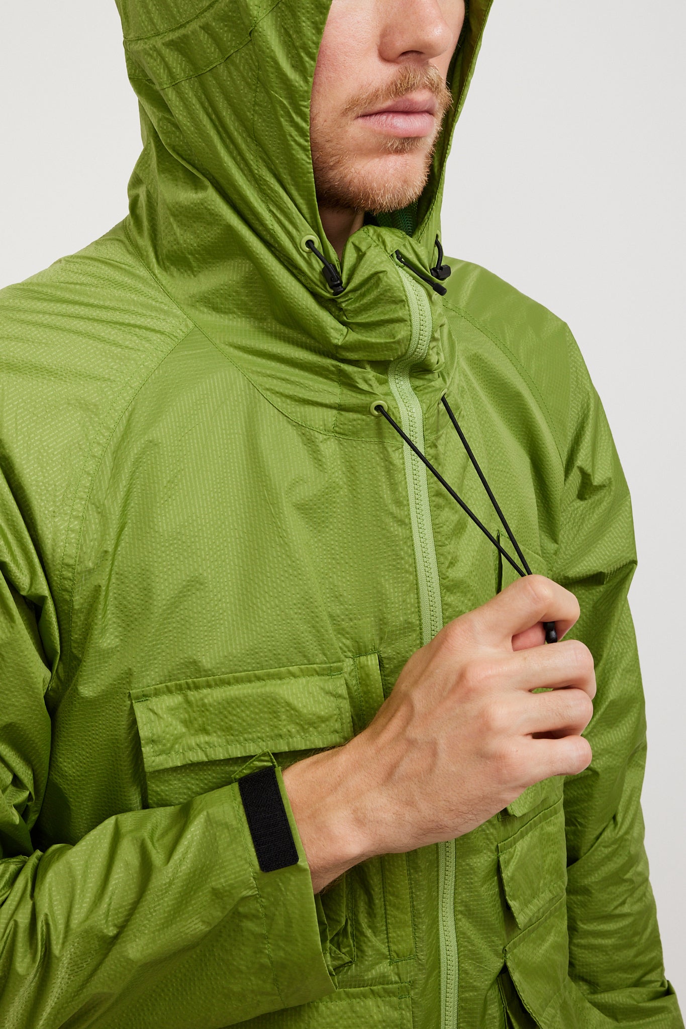 Cayl | Ripstop Nylon Mountain Parka Green | Maplestore